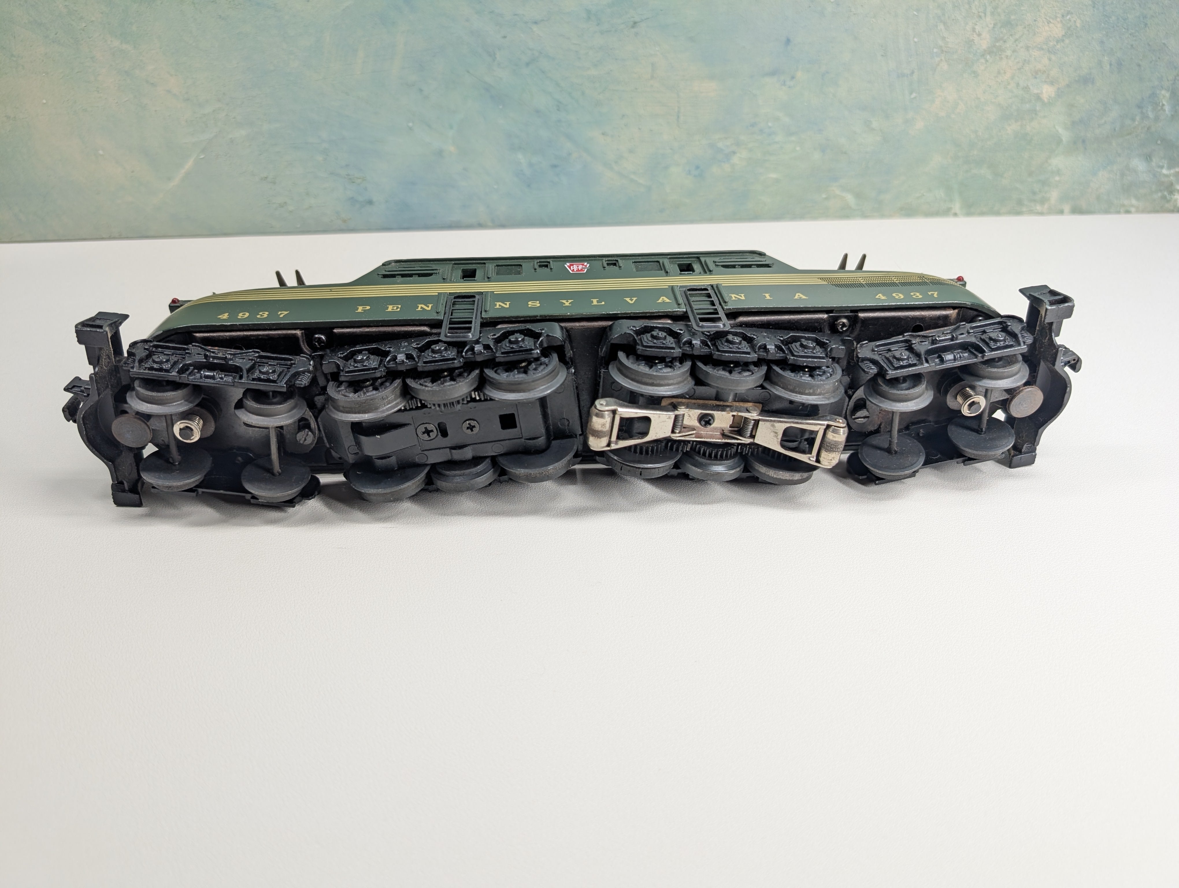 USED Williams O GG-1 Locomotive Pennsylvania #4937 Green 5 Stripe, Tested