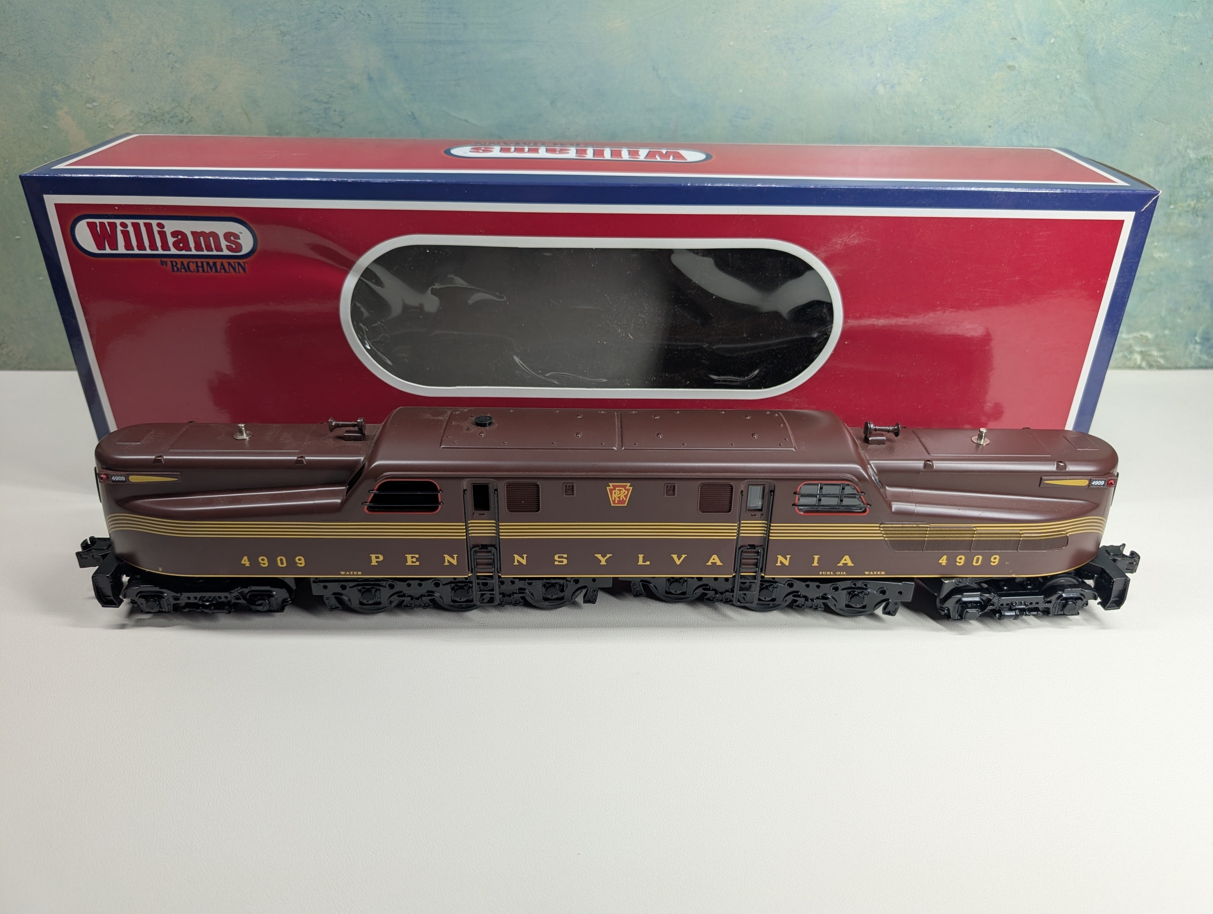 USED Williams 41851 O Scale GG-1 Locomotive Pennsylvania #4909 Tested True Blast Plus Sounds