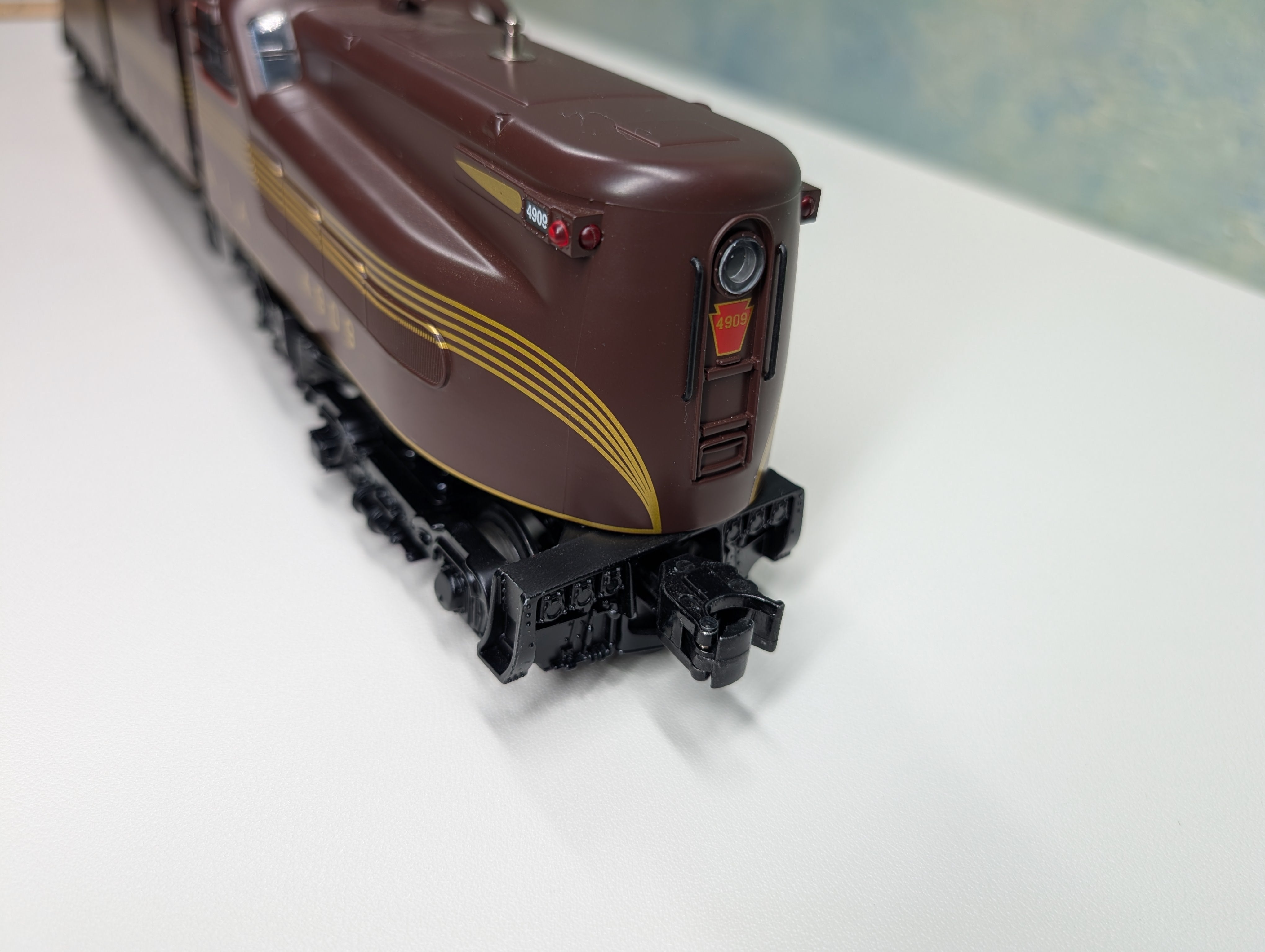 USED Williams 41851 O Scale GG-1 Locomotive Pennsylvania #4909 Tested True Blast Plus Sounds