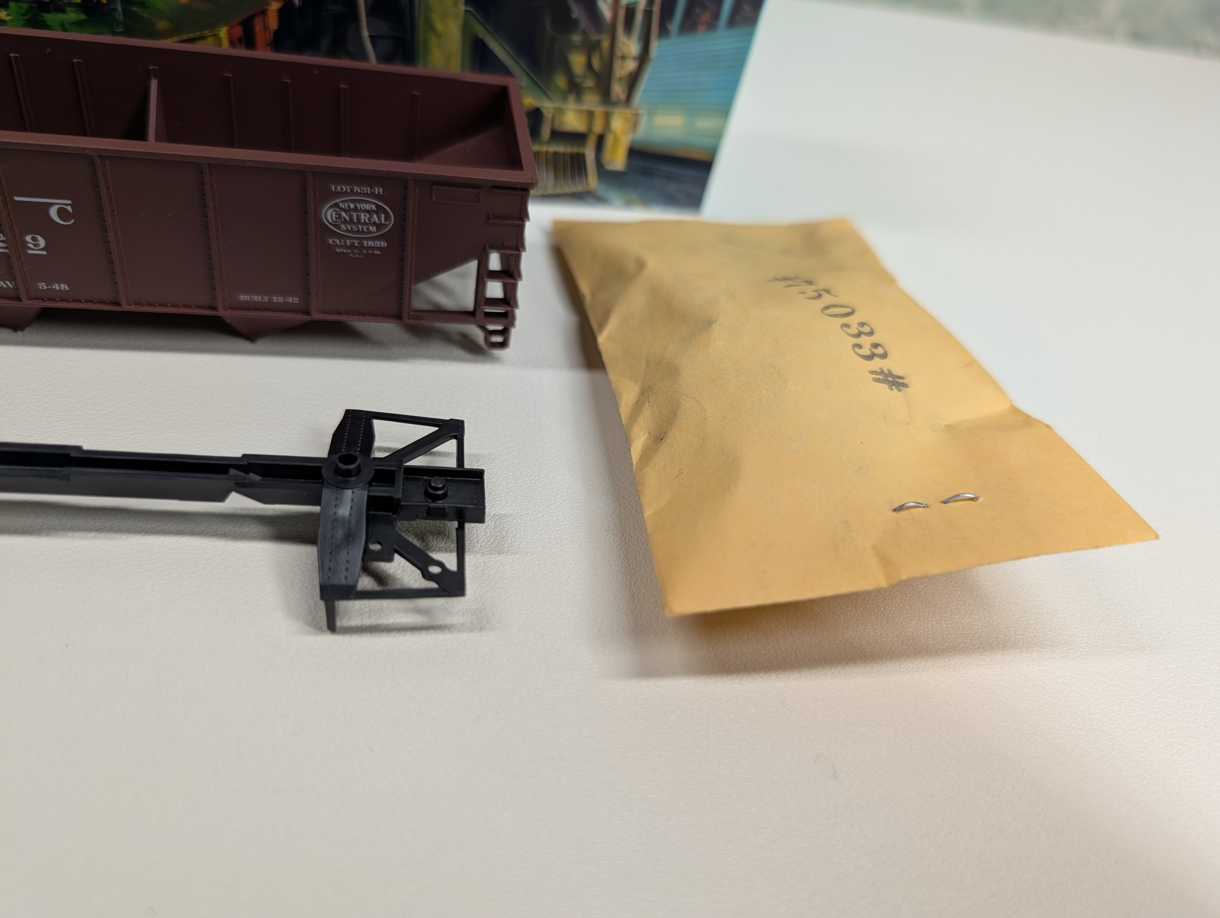 USED Athearn HO Scale 2 Bay Hopper New York Central NYC #834529