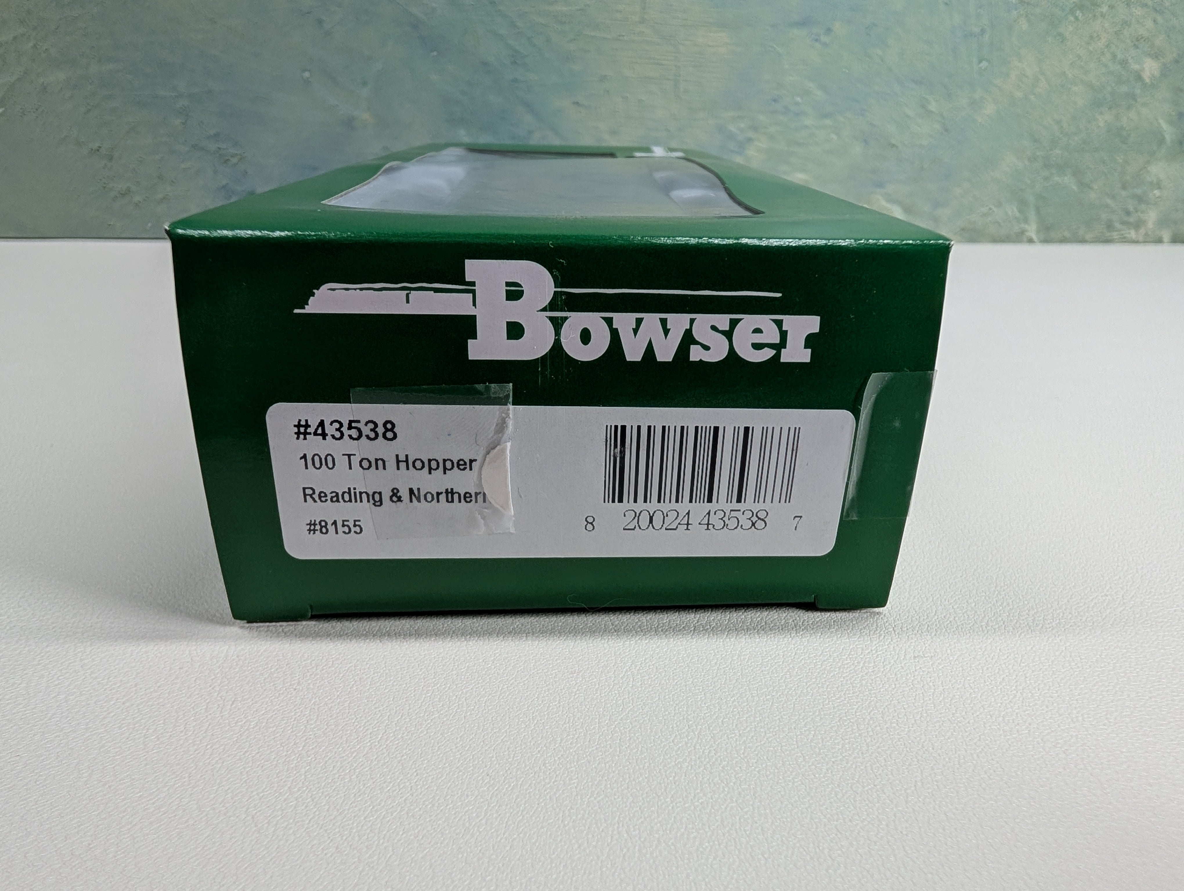 Bowser 43538 HO Scale 100 Ton 4 Bay Hopper Reading & Northern RBMN #8155 ex-PPL