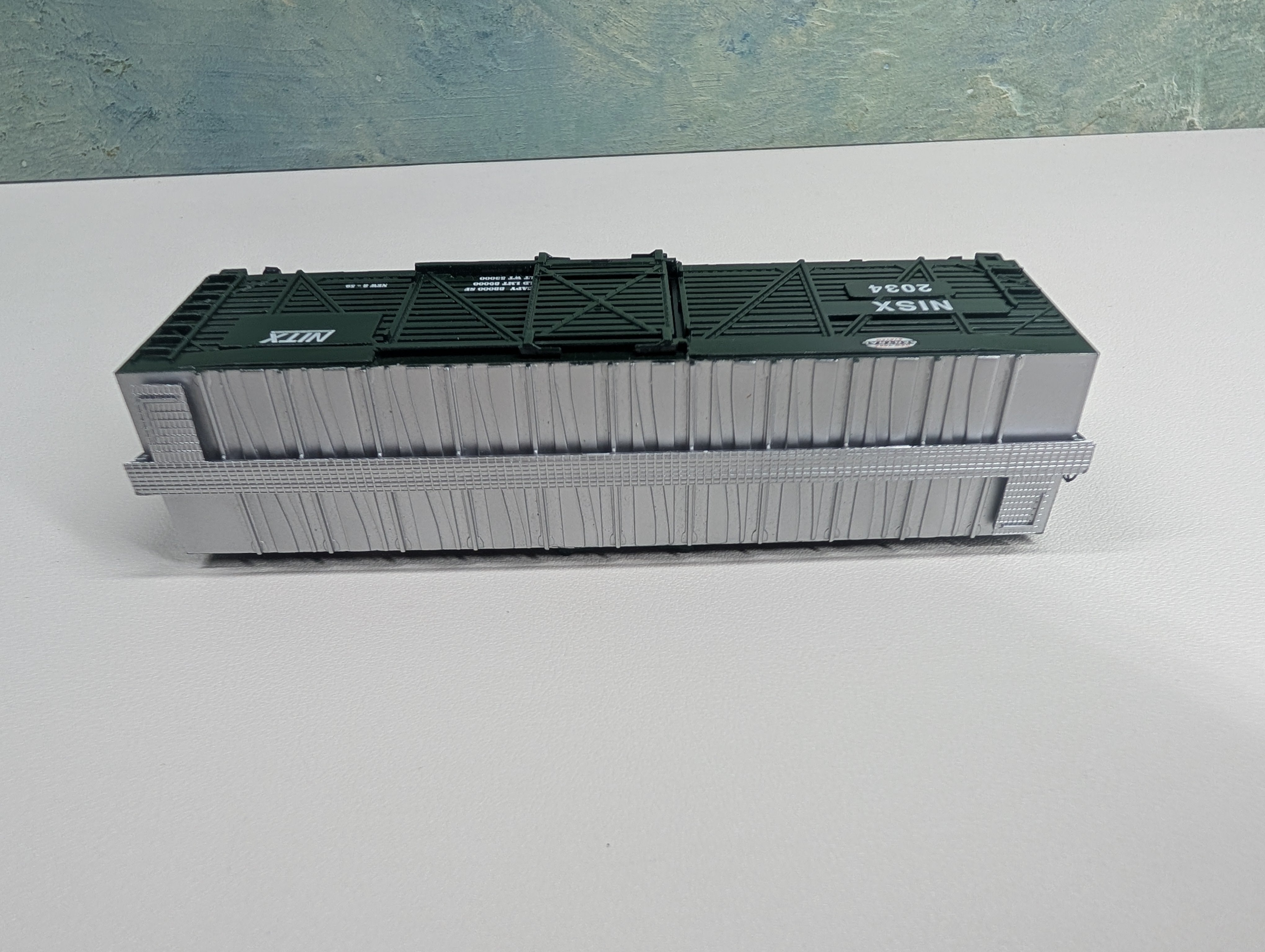 USED Bachmann 18520 HO Scale 40' Cattle Stock Car New York Central NISX #2034