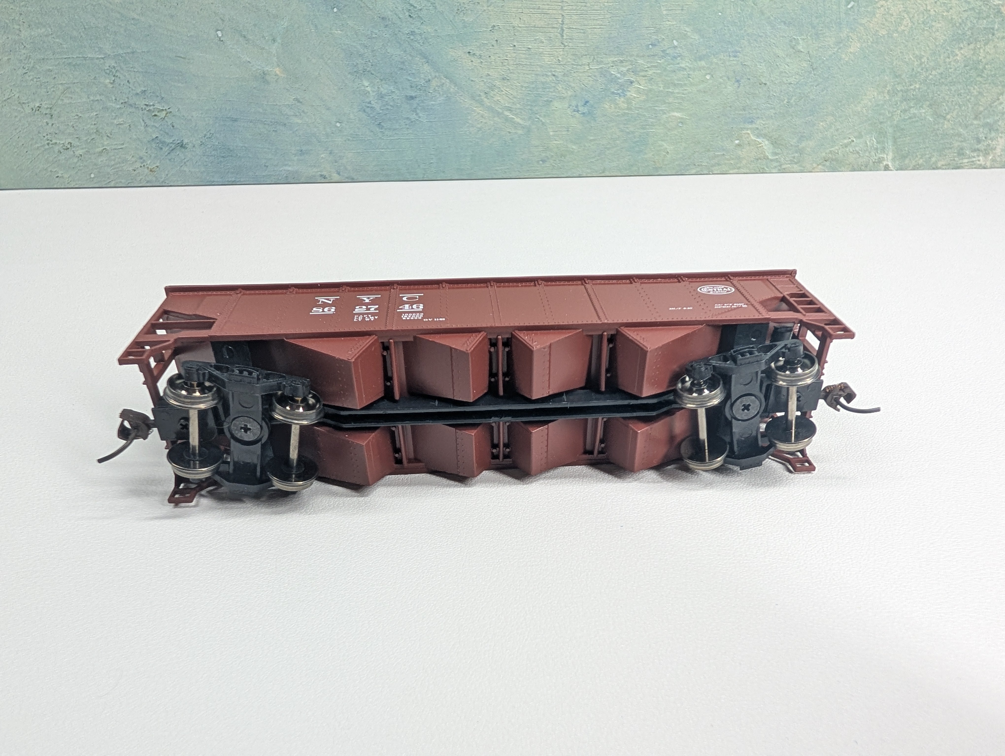 USED Bachmann 17620 HO Scale 40' Quad Hopper New York Central NYC #862746 ex-P&LE