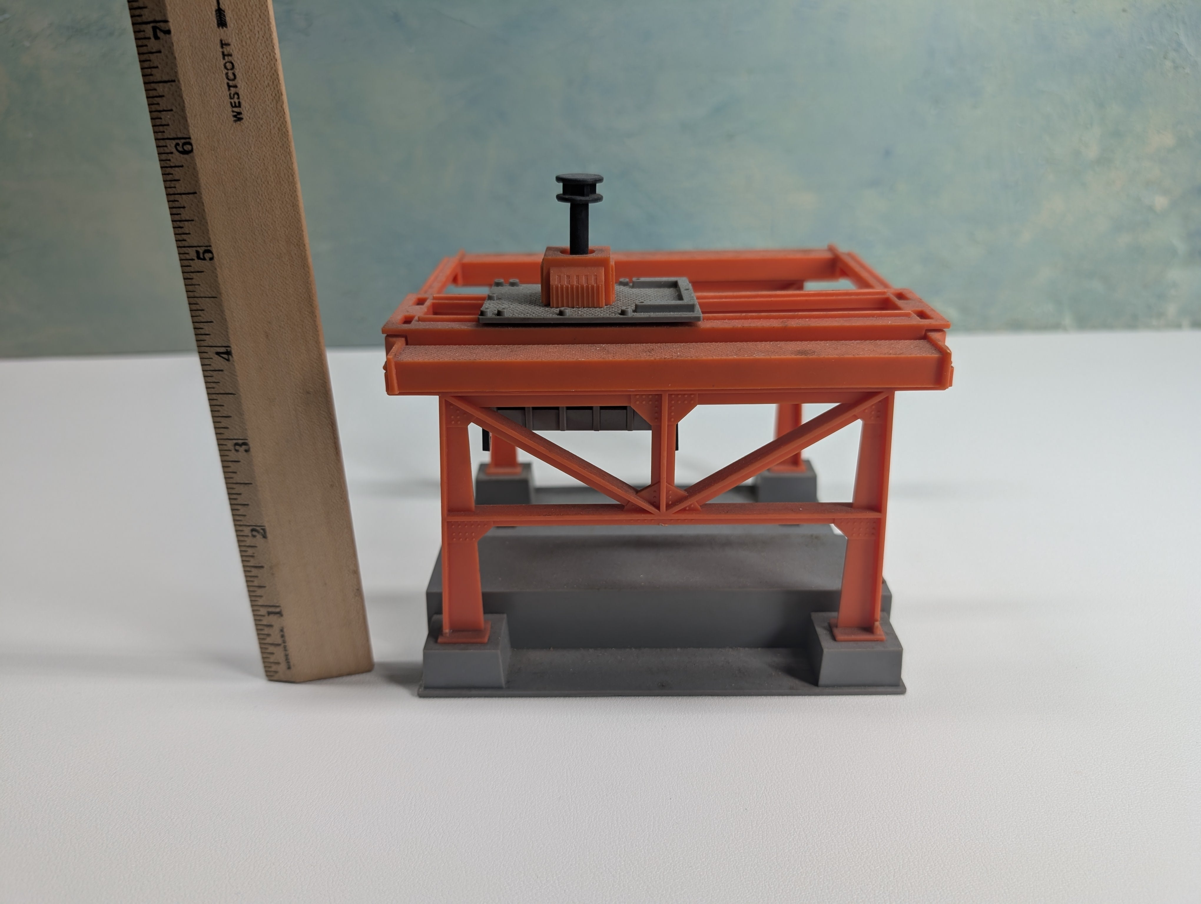 USED Tyco HO Scale Operating Piggyback Loader & Unloader