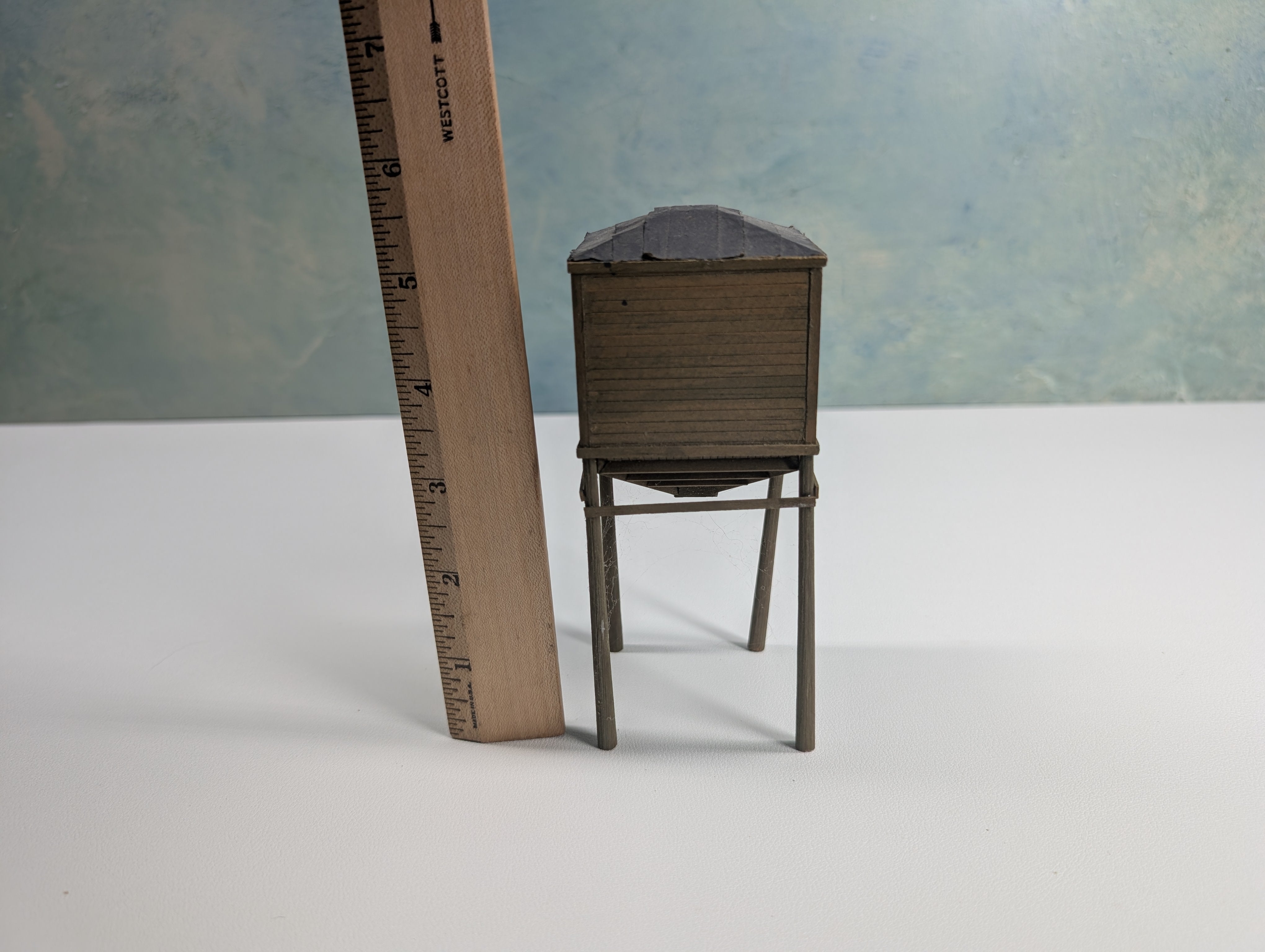 USED HO Scale Lot of Scratch Built Buildings, Barn, Tower, Scratch Built Structures