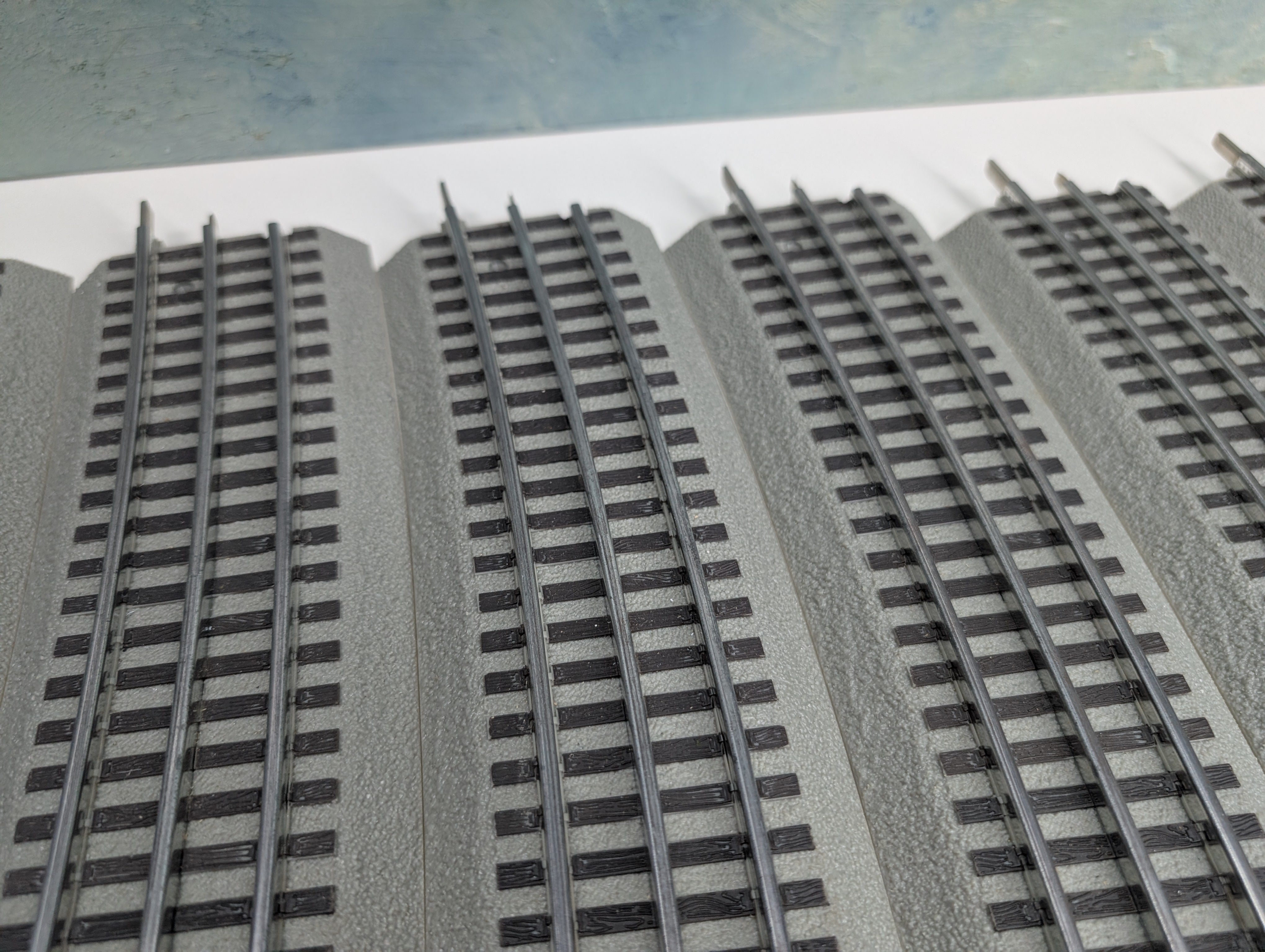 USED Lionel O Fastrack O96 Track, 096 Curve (8 pcs)