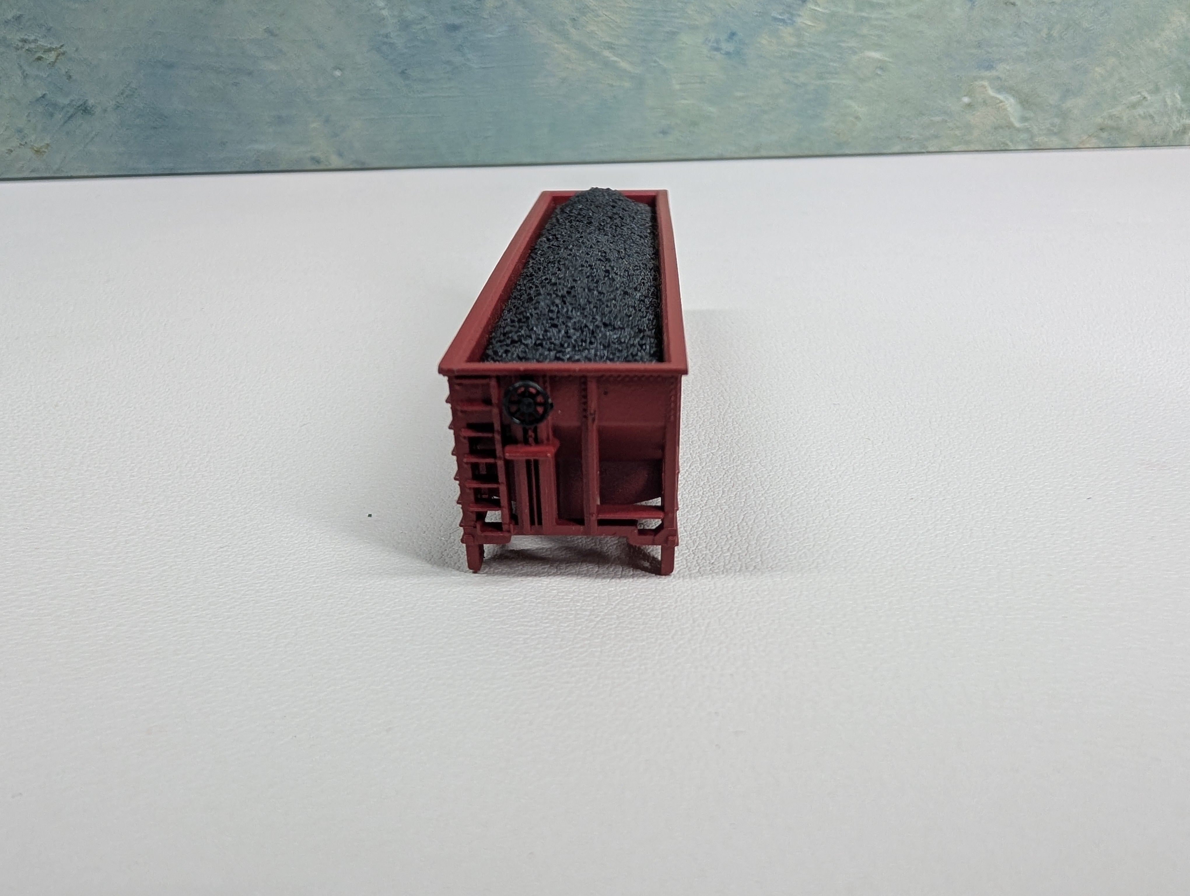USED Atlas N Scale Coal Hopper Santa Fe ATSF #81350 No Trucks/Couplers
