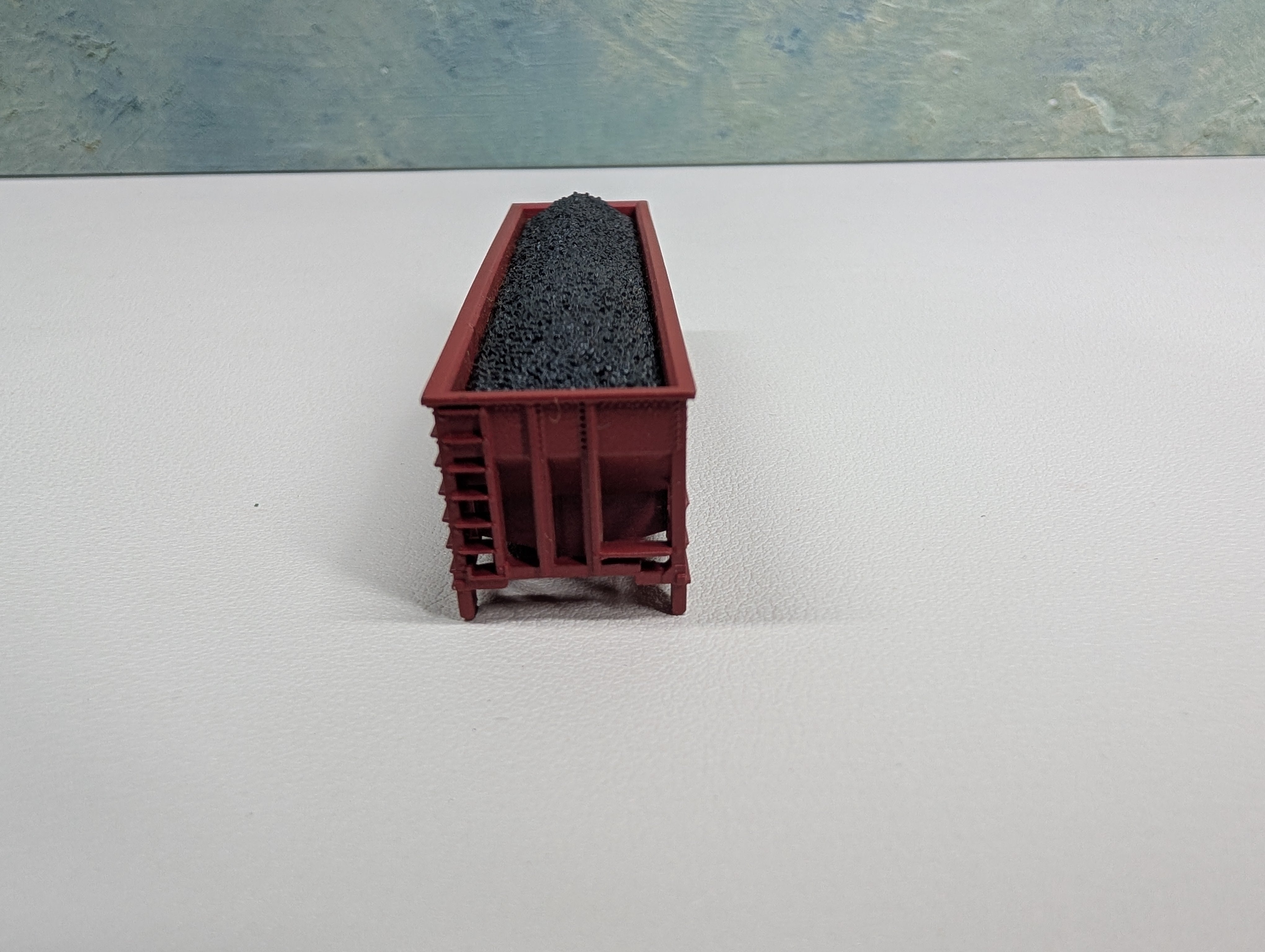 USED Atlas N Scale Coal Hopper Santa Fe ATSF #81350 No Trucks/Couplers