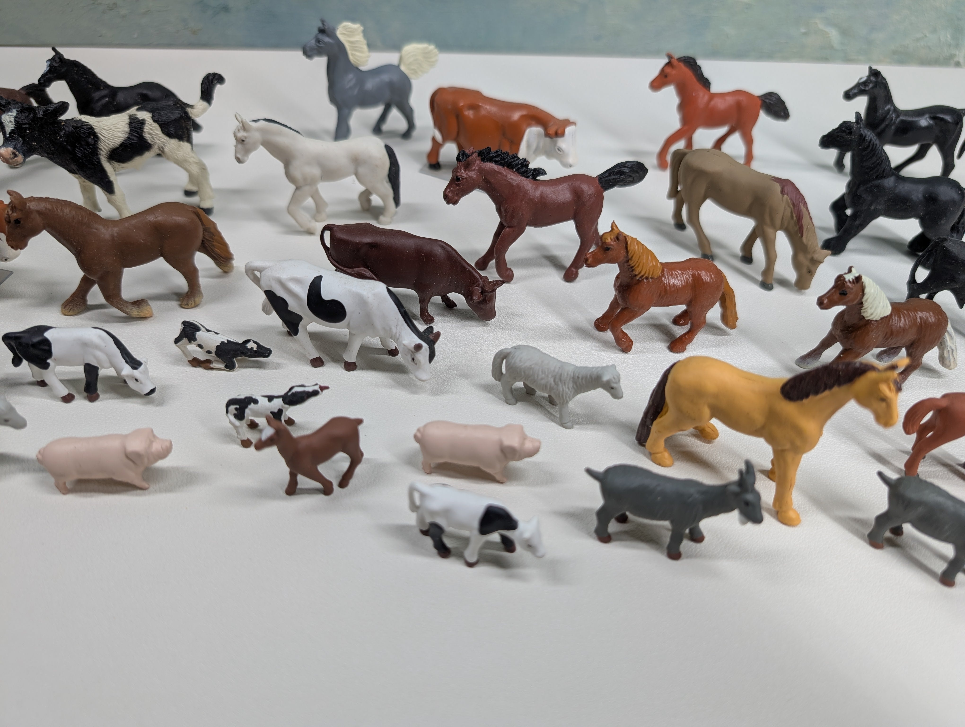 USED O Lot of Animals, Farm Animals (30+ pcs)