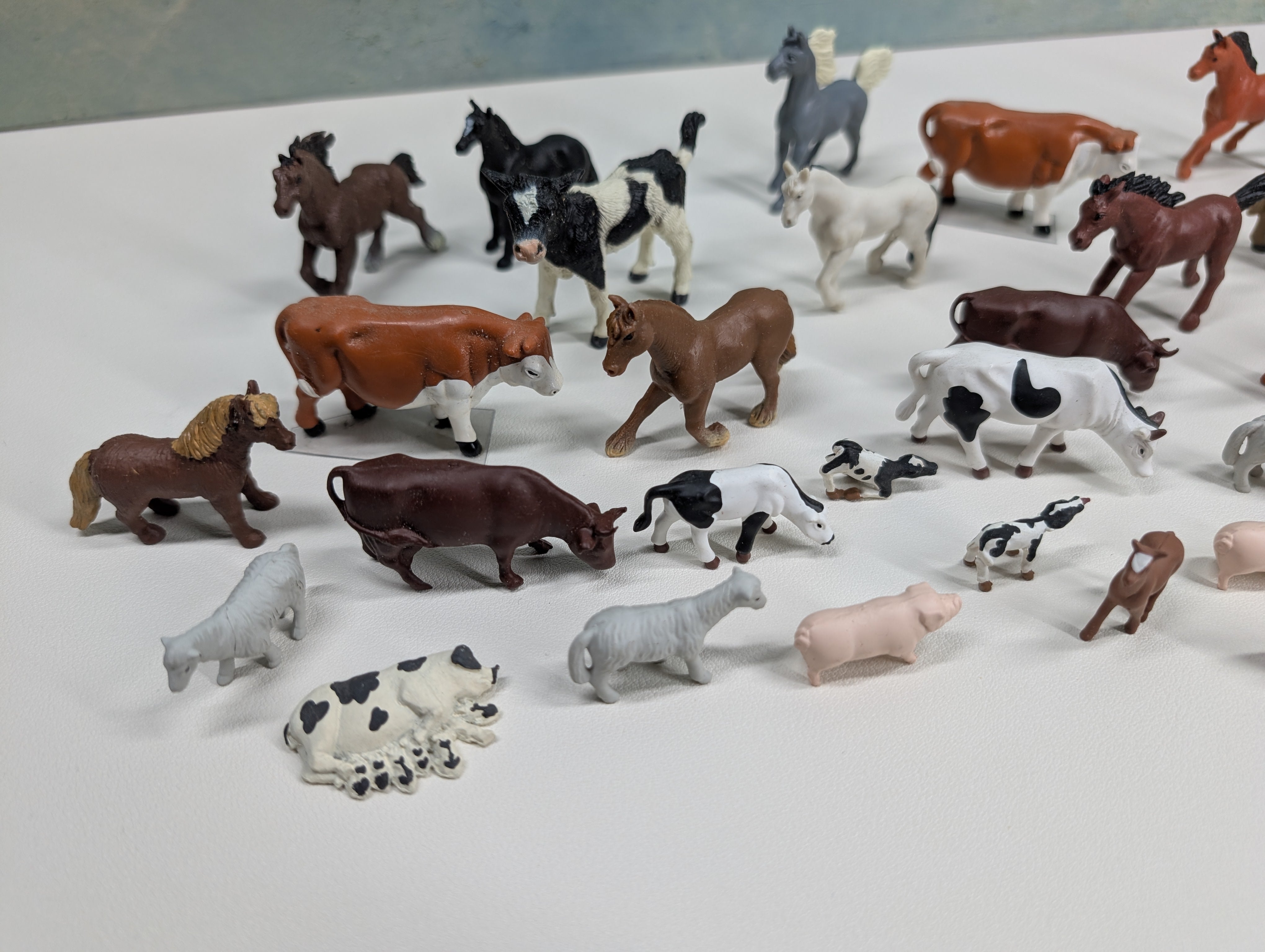 USED O Lot of Animals, Farm Animals (30+ pcs)