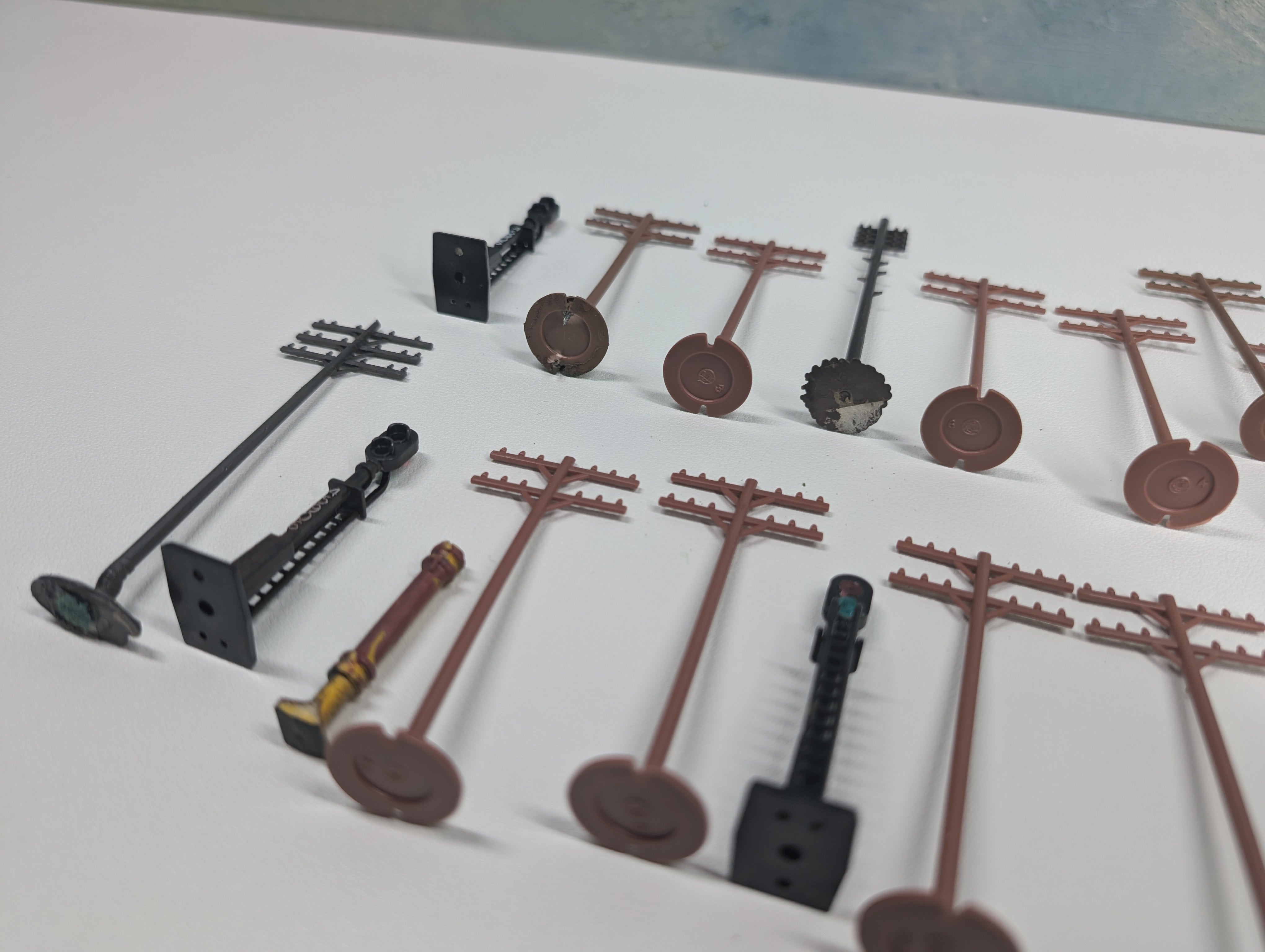 USED HO Scale Lot of Telephone Poles