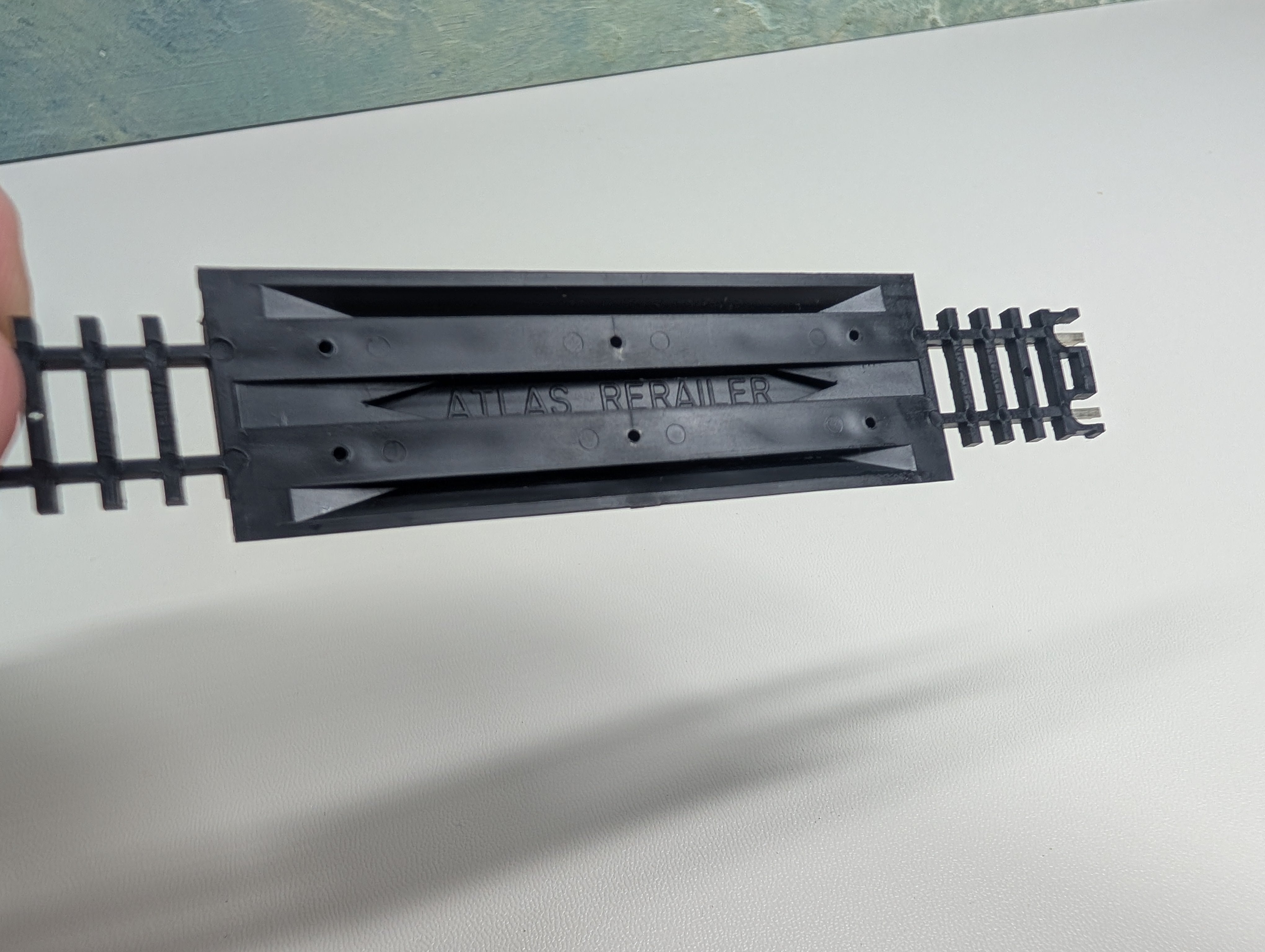 USED Atlas 2532 N Scale Rerailer Code 80 Track Silver