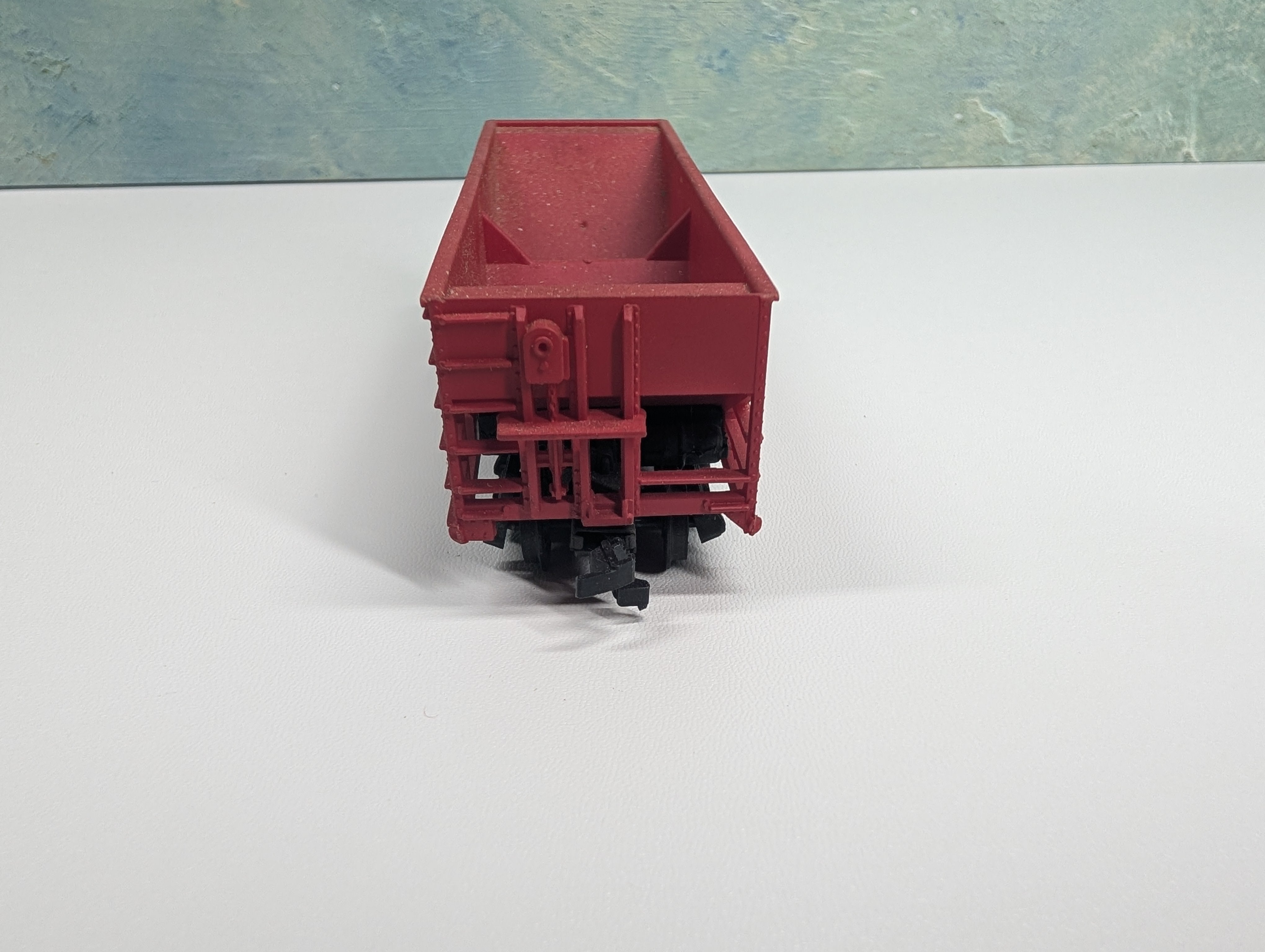USED Tyco HO Scale Operating Hopper Burlington CB&Q #167432