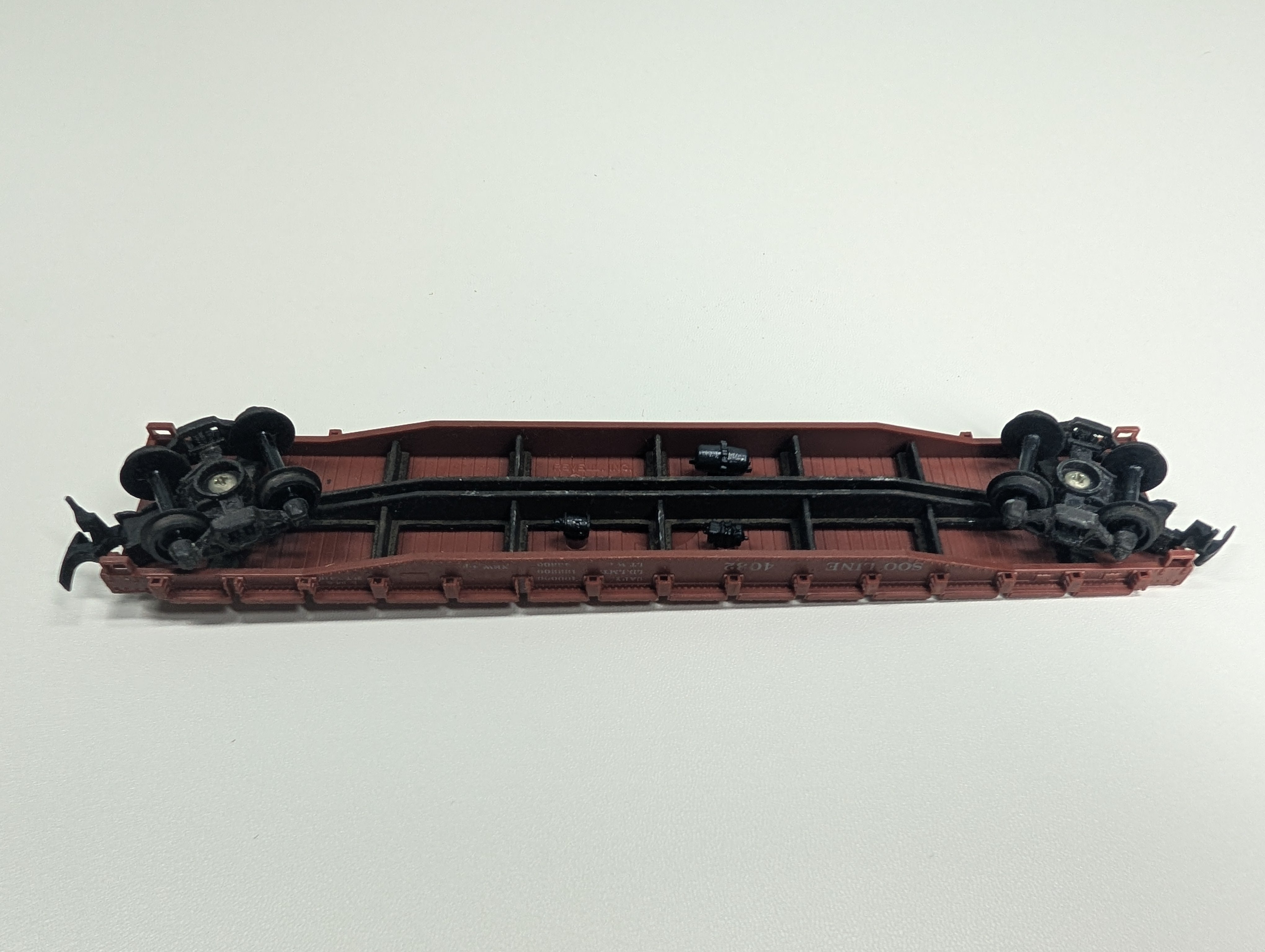 USED REVELL HO Scale Flat Car SOO Line #4032