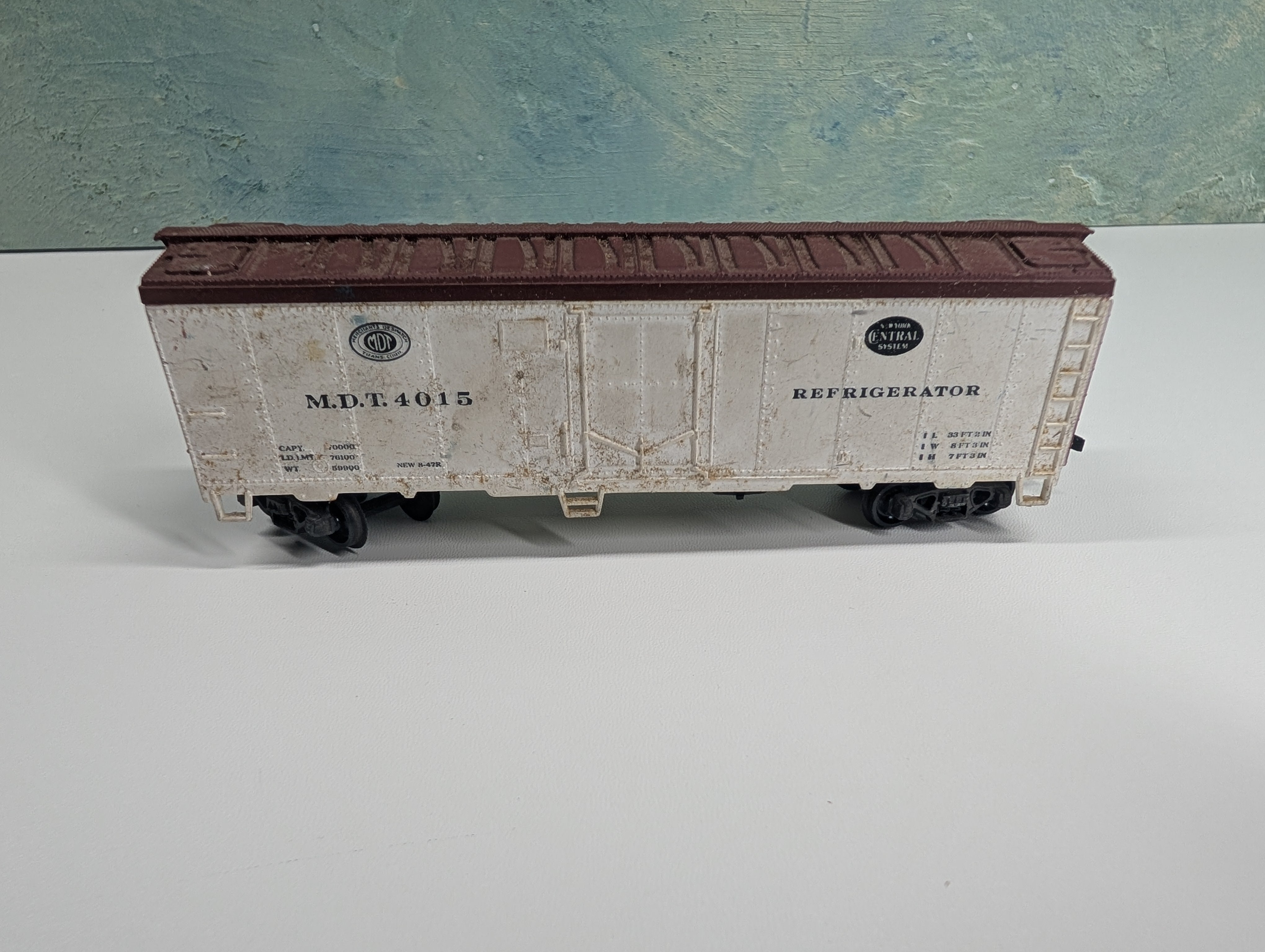 USED Revell HO Scale Reefer New York Central MDT #4015