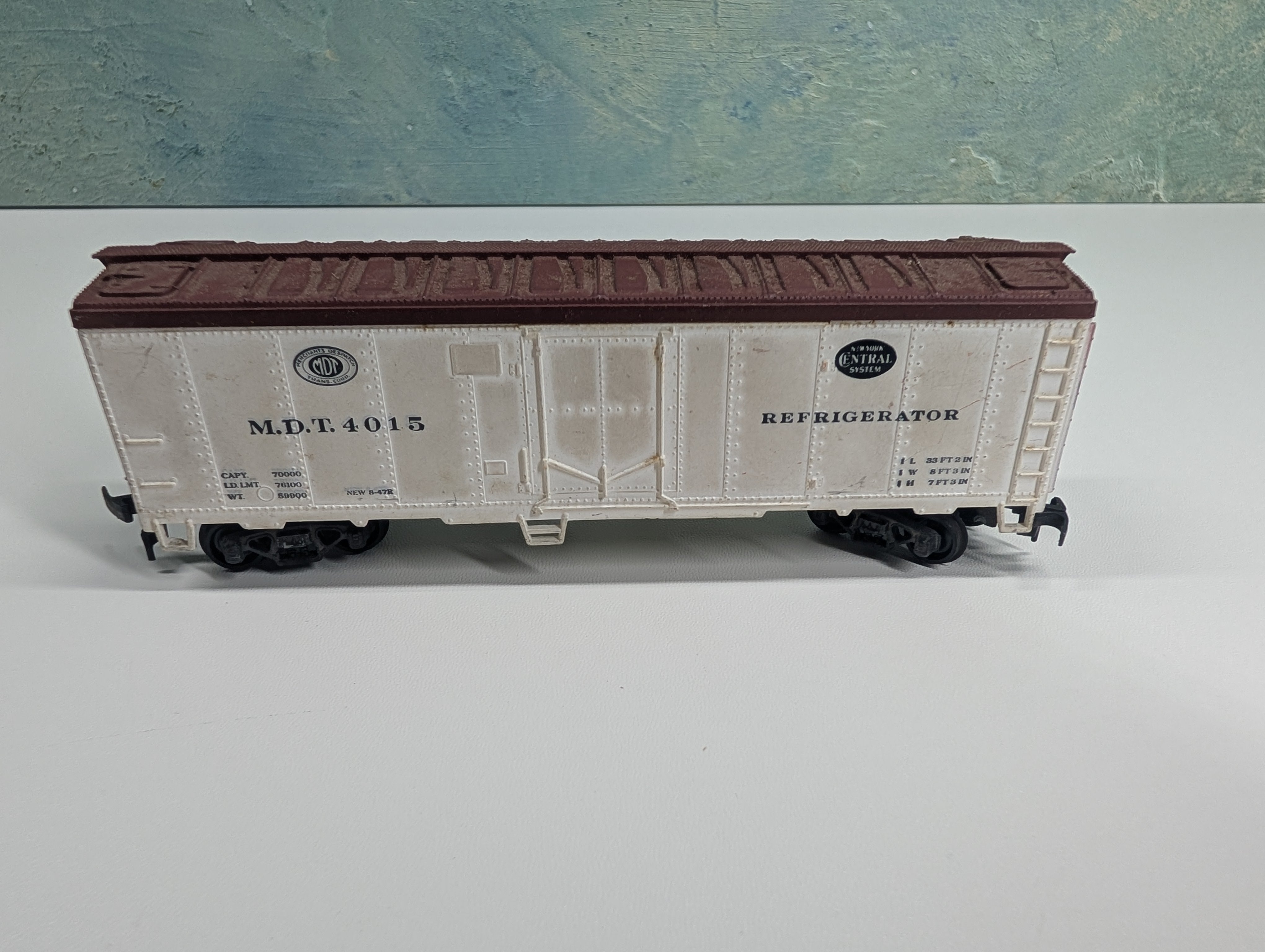 USED Revell HO Scale Reefer New York Central MDT #4015