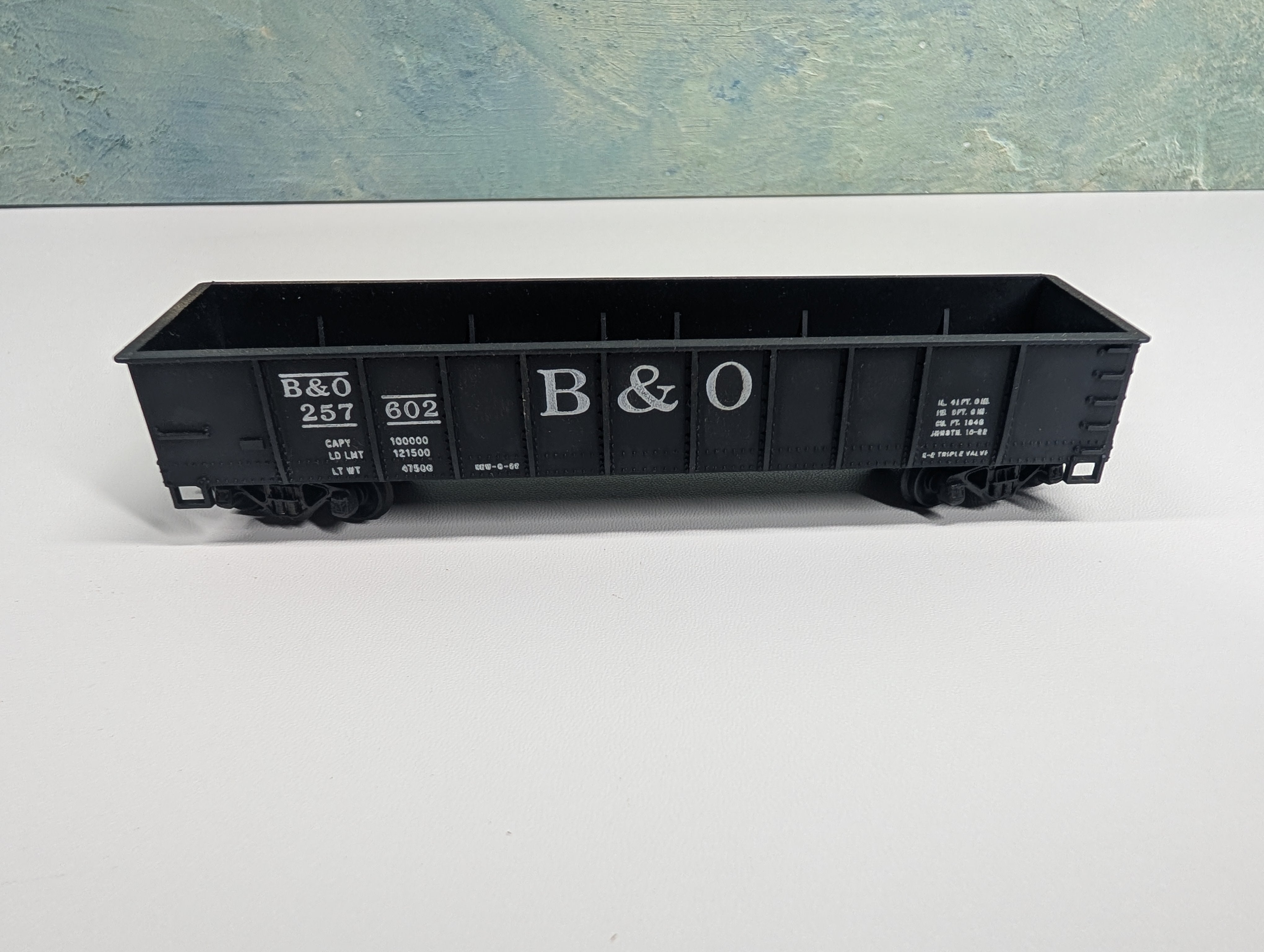 USED Mantua HO Scale Gondola Baltimore and Ohio B&O #257602