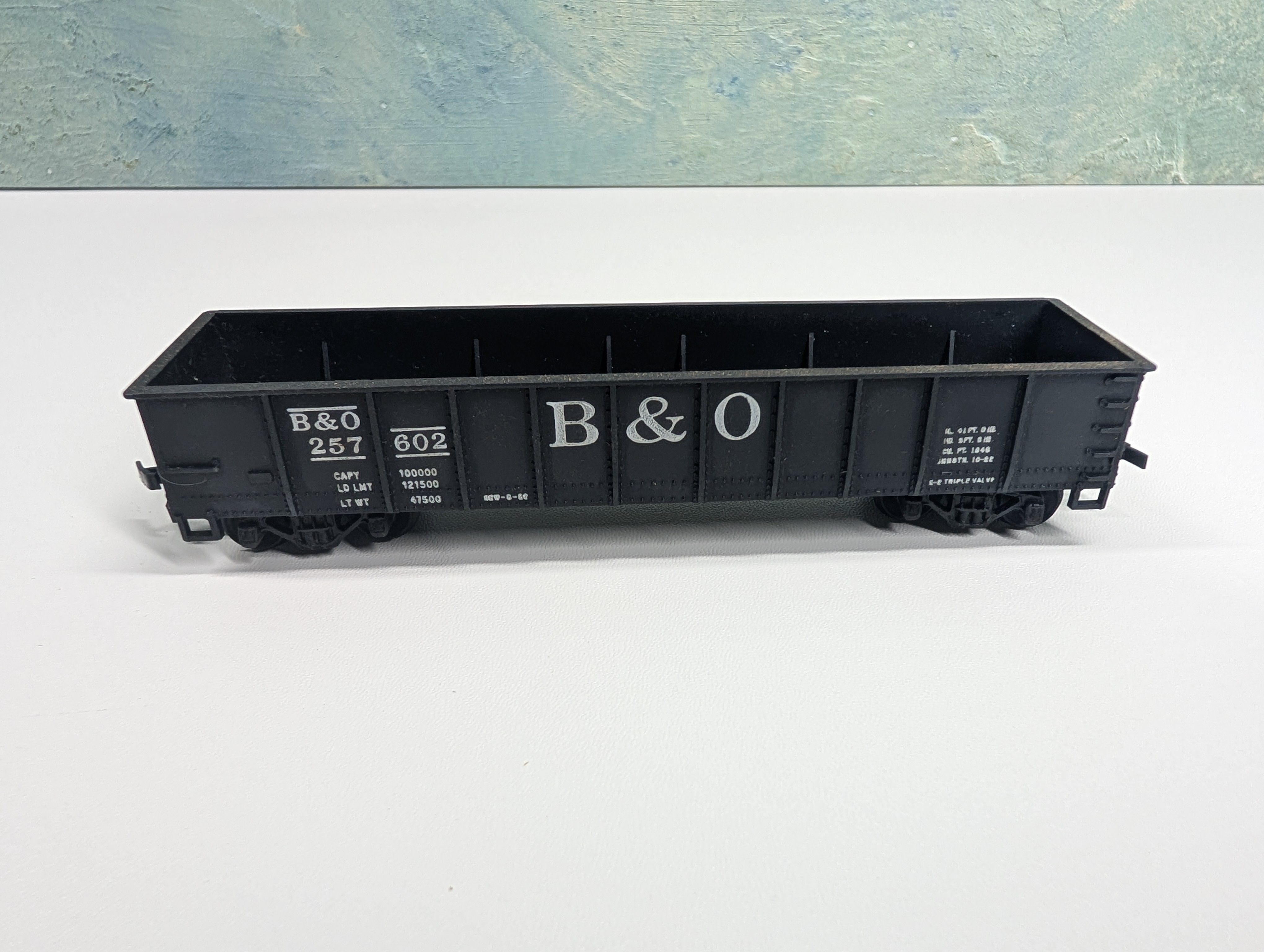 USED Mantua HO Scale Gondola Baltimore and Ohio B&O #257602