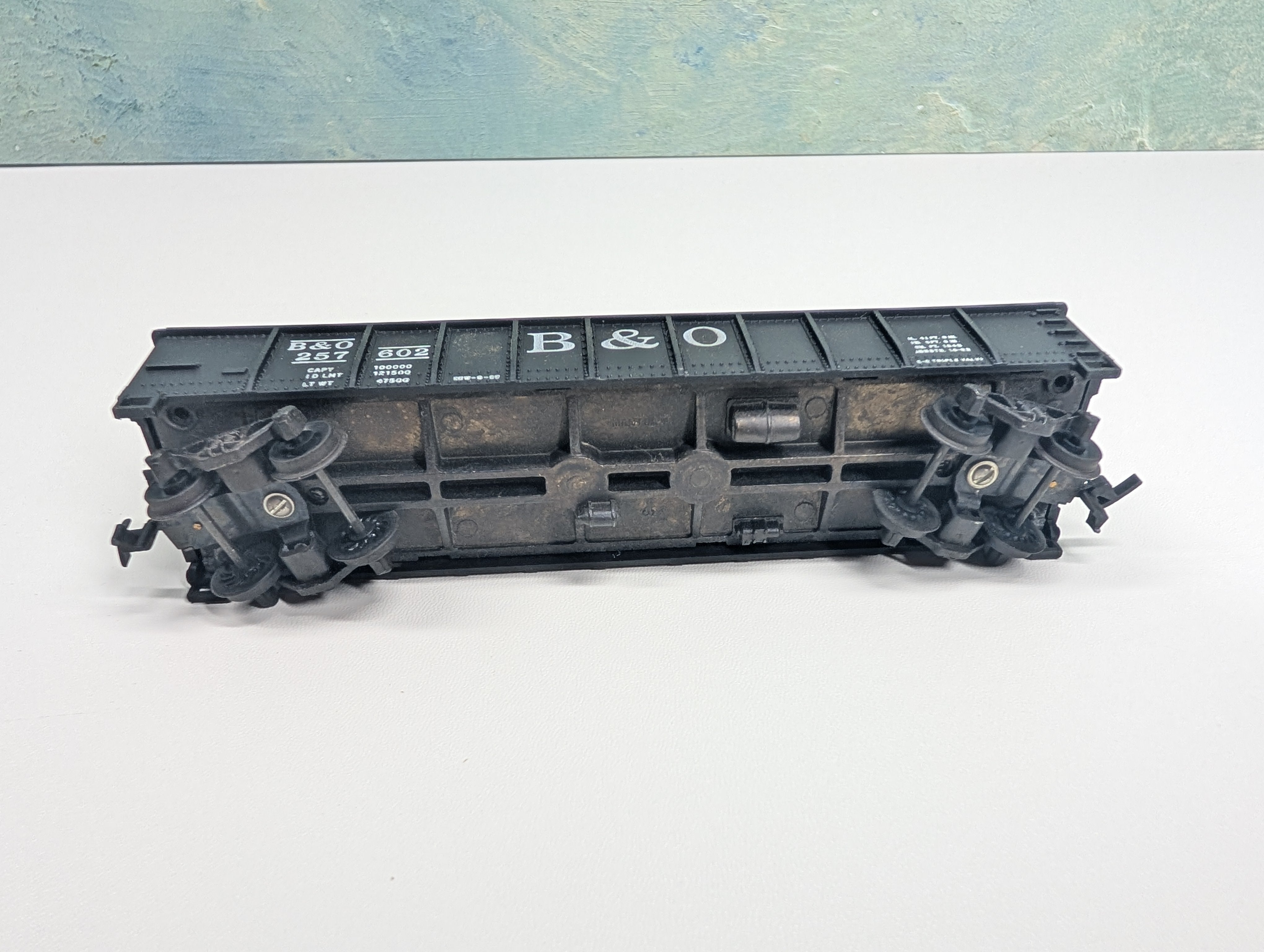 USED Mantua HO Scale Gondola Baltimore and Ohio B&O #257602