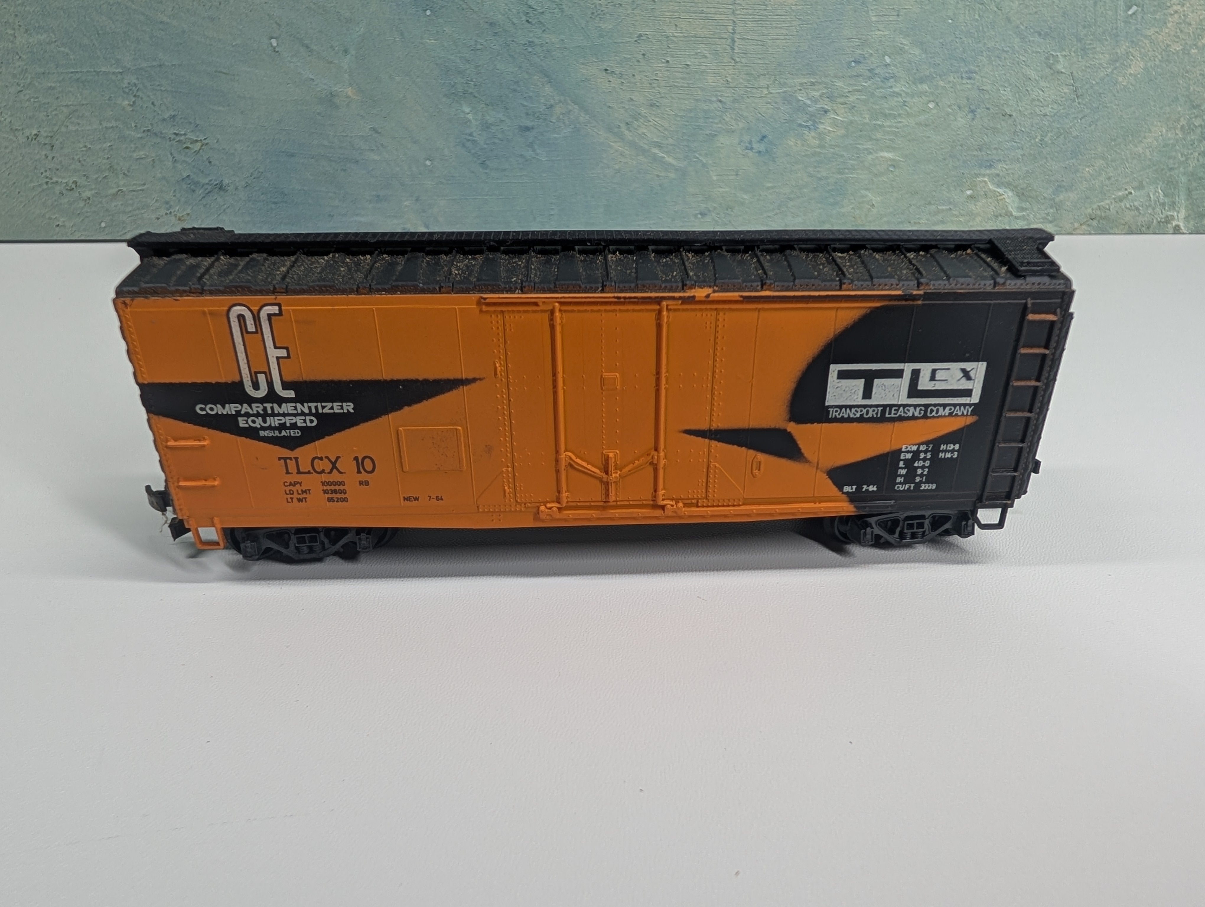 USED AHM HO Scale 40' Box Car TLCX #10