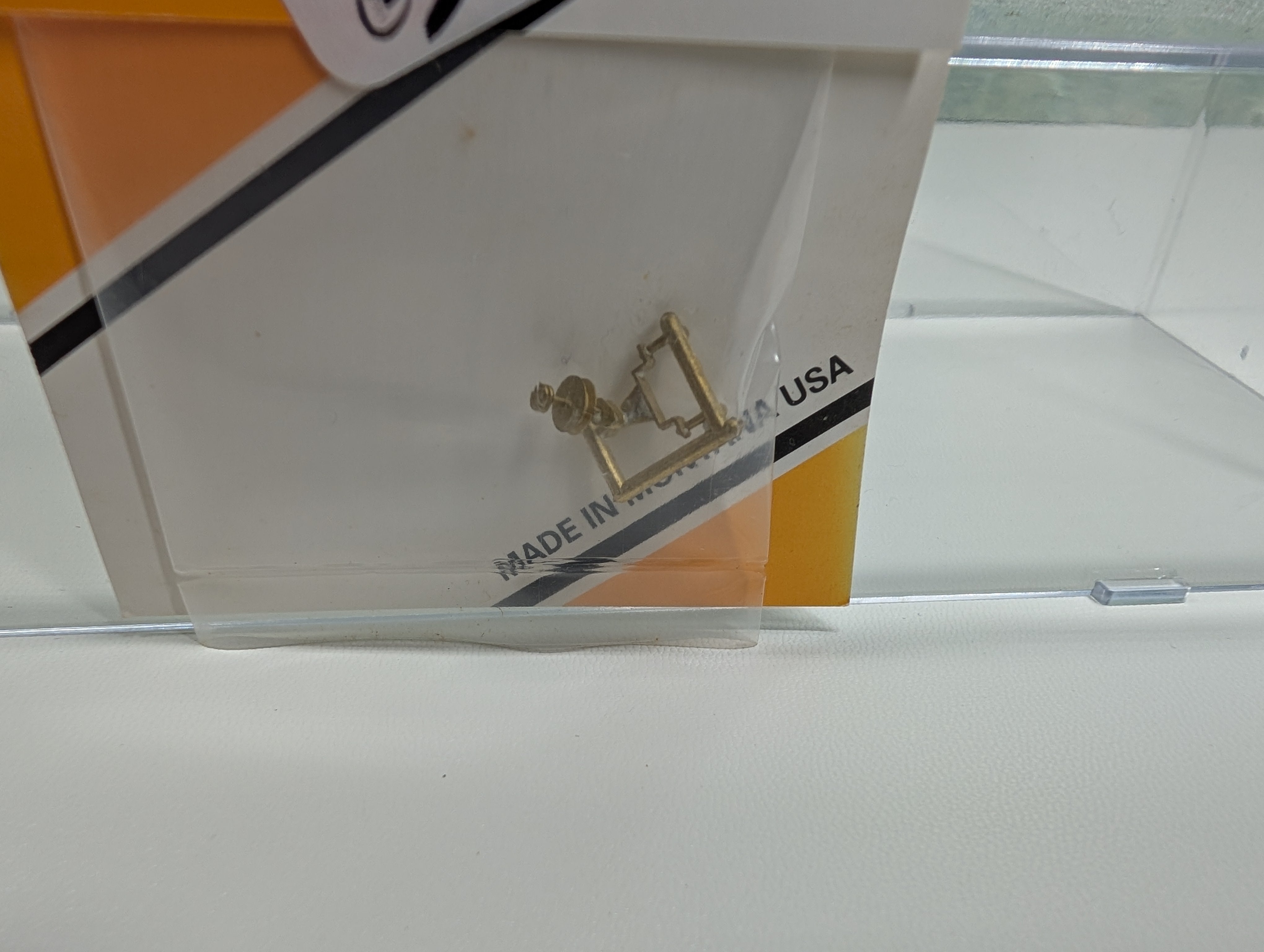 Precision Scale Co 33232 HO Scale Brass Pullman Pulley & Cam Underbody Mount for Pullman Passenger Car Hand Brake Detail Parts