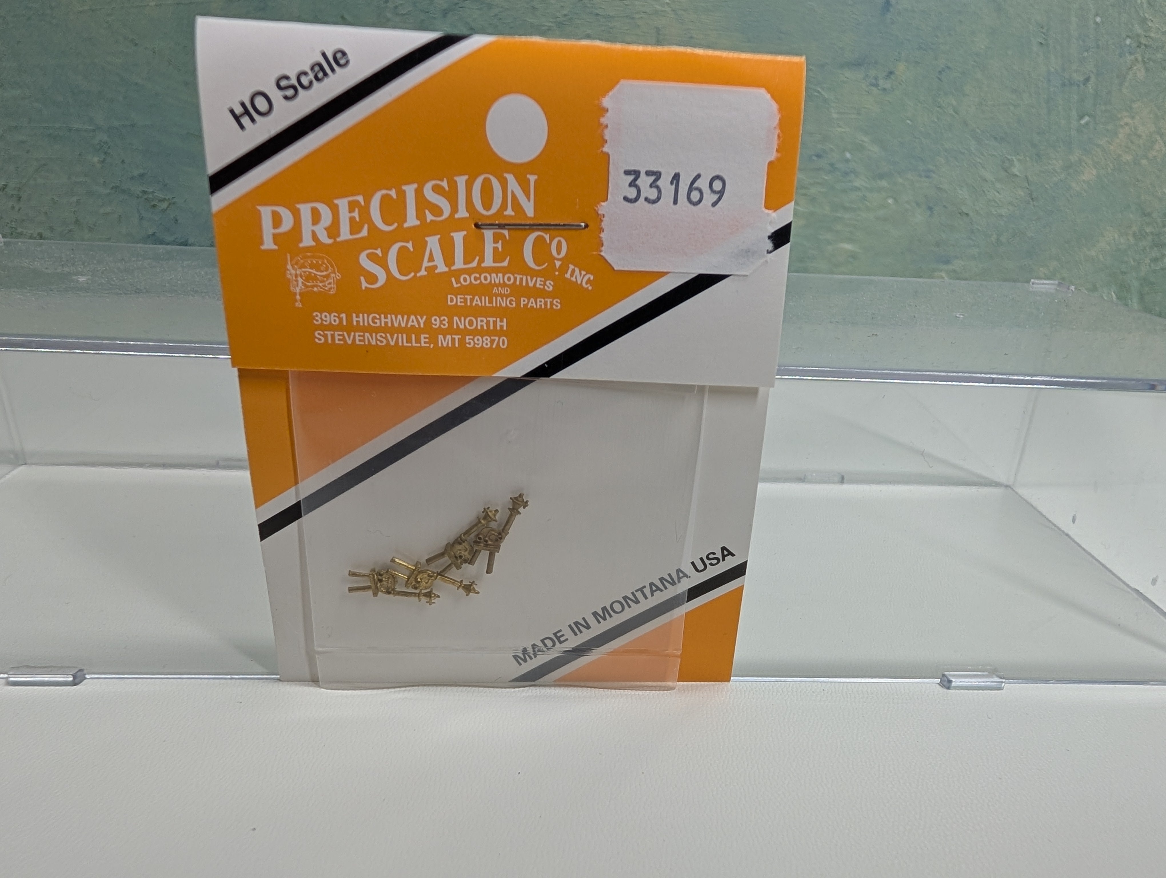 Precision Scale Co 33169 HO Scale Brass Regulators, Steam Heat Vapor, Type 1 for Passenger Cars