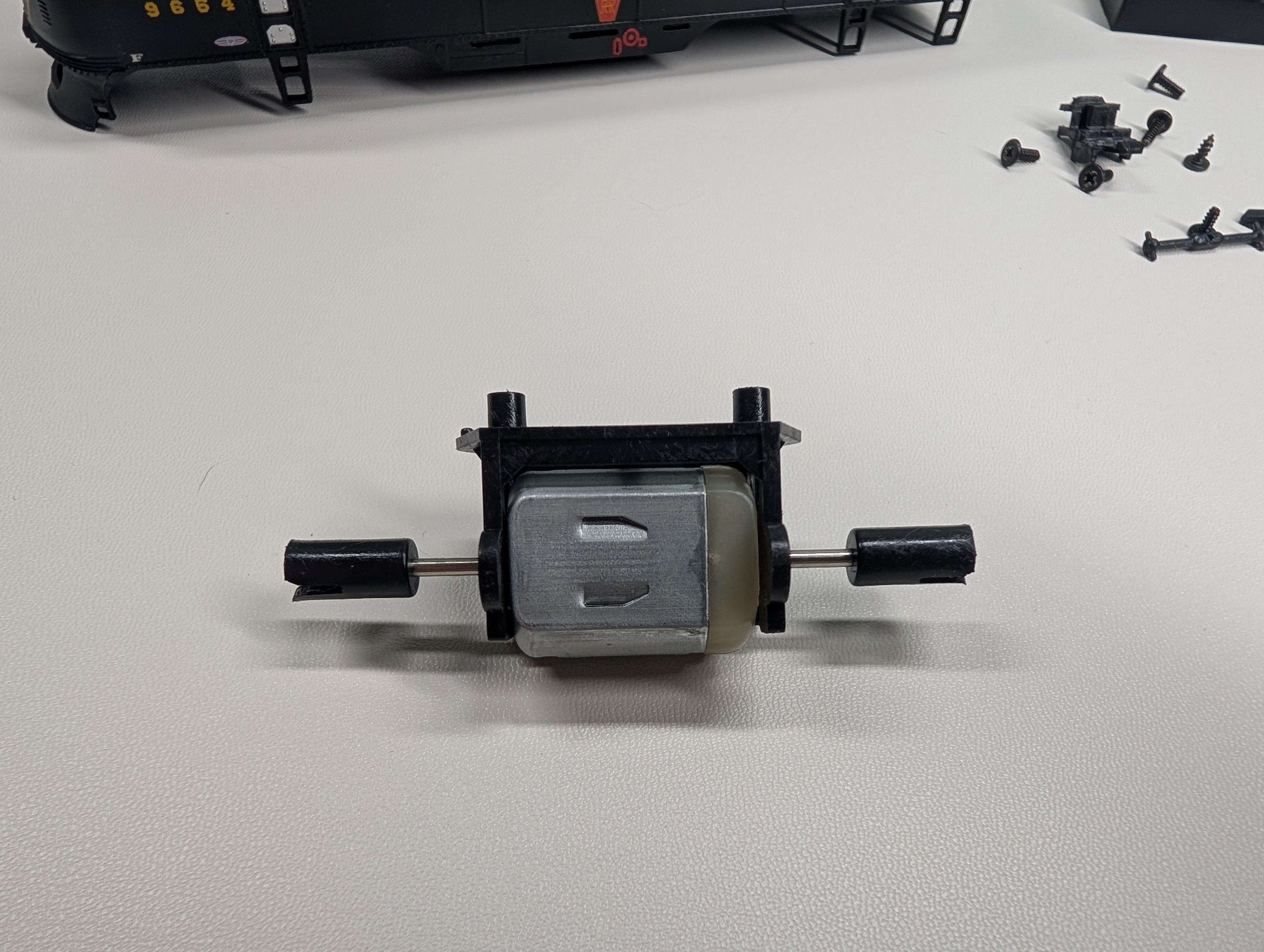 USED Bachmann 63001 HO Scale EMD F7-A Locomotive Pennsylvania 9654 Parts & Shell Only