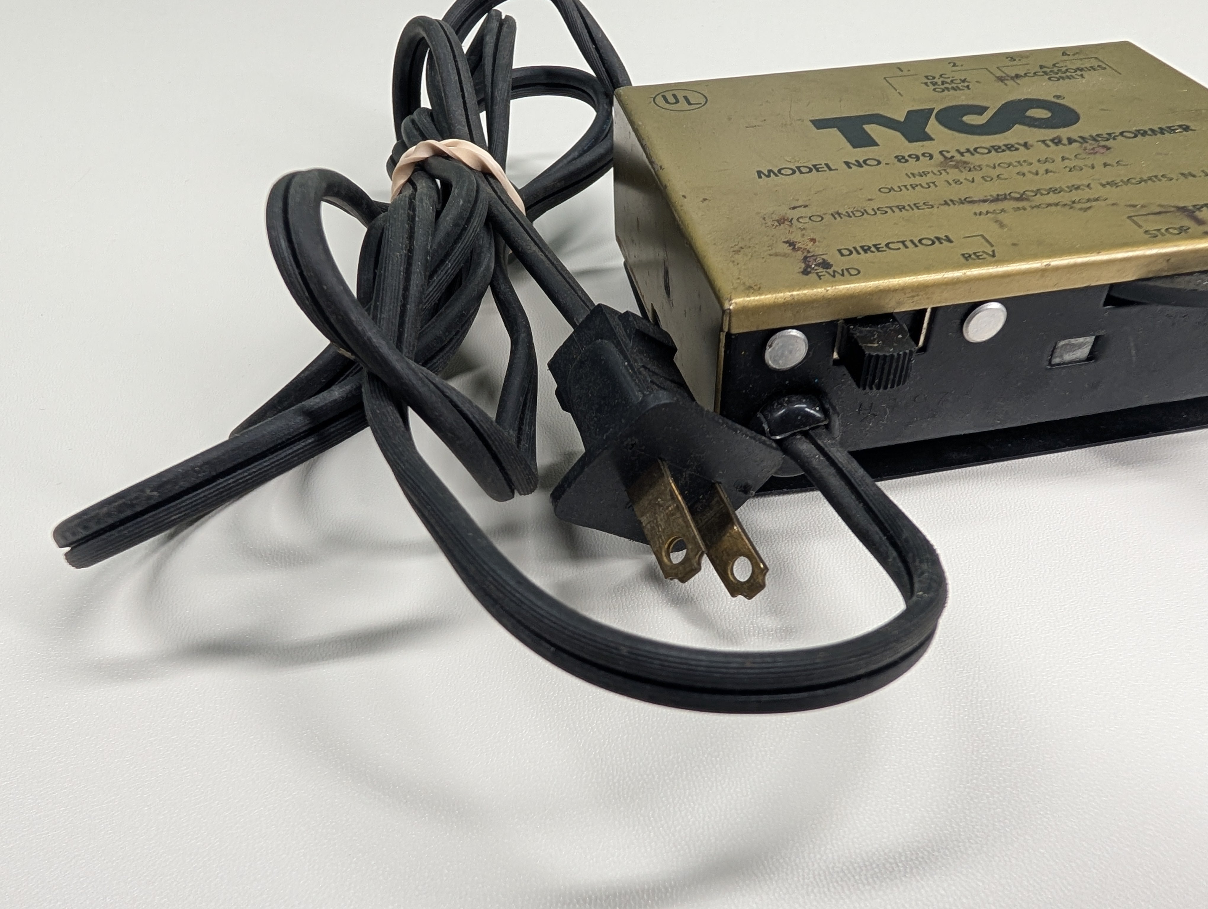 USED Tyco MULTI Scale Metal Hobby Track Transformer (HO & N) Tested