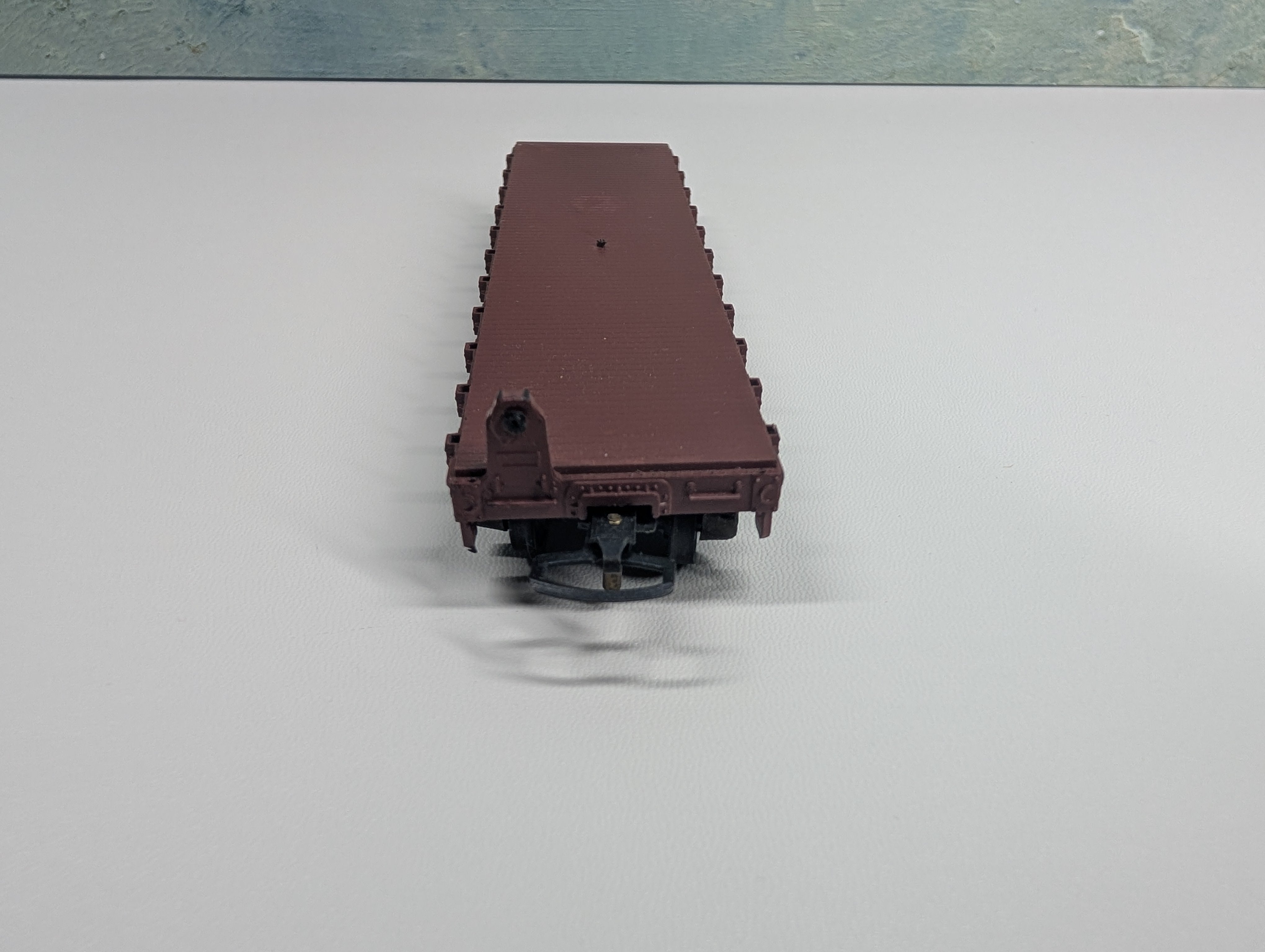USED Athearn HO Scale 40' Flat Car Pennsylvania PRR #425500 Euro Couplers