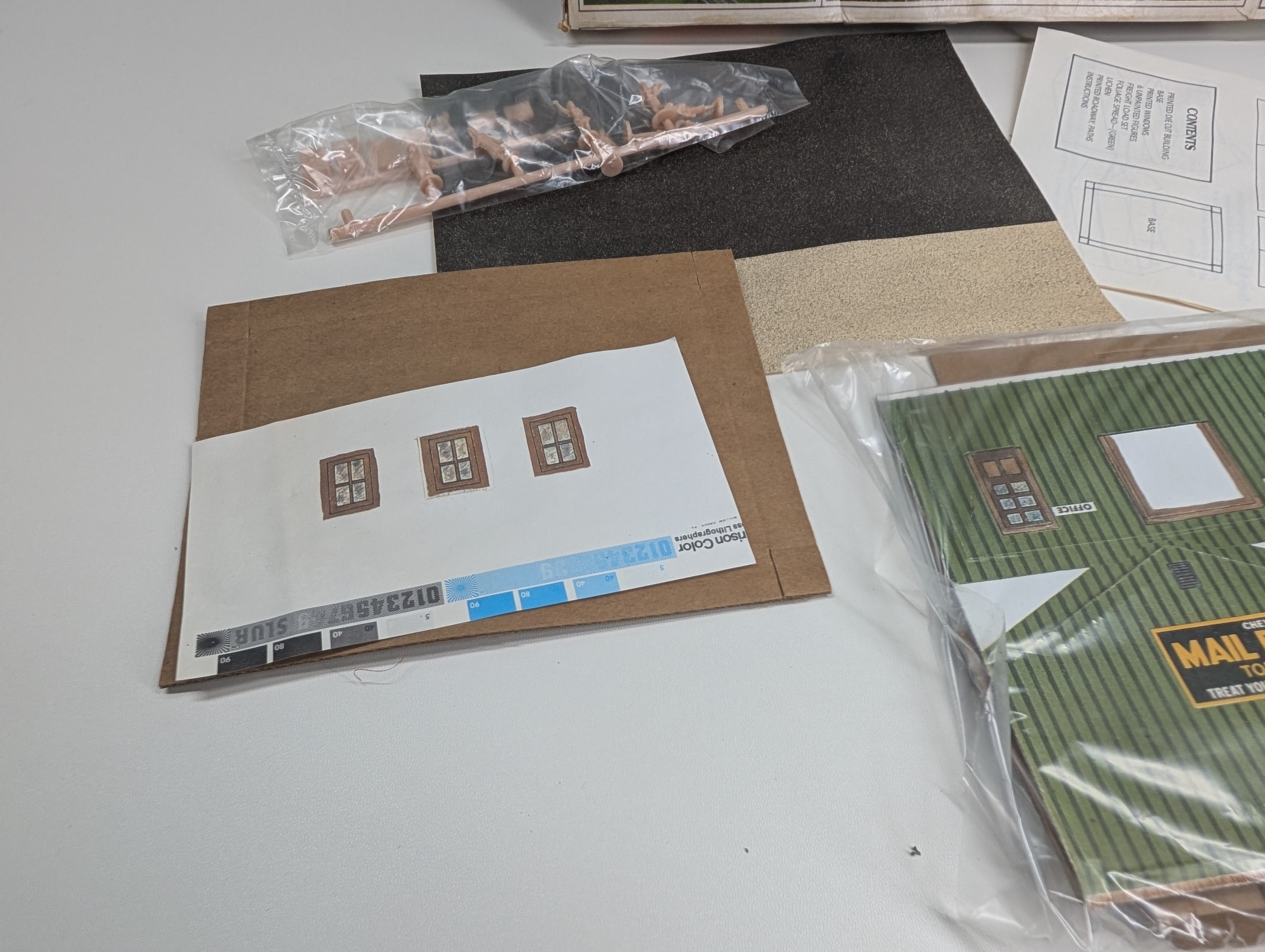 USED Bachmann 47-1501 HO Scale ABC Freight Station KIT