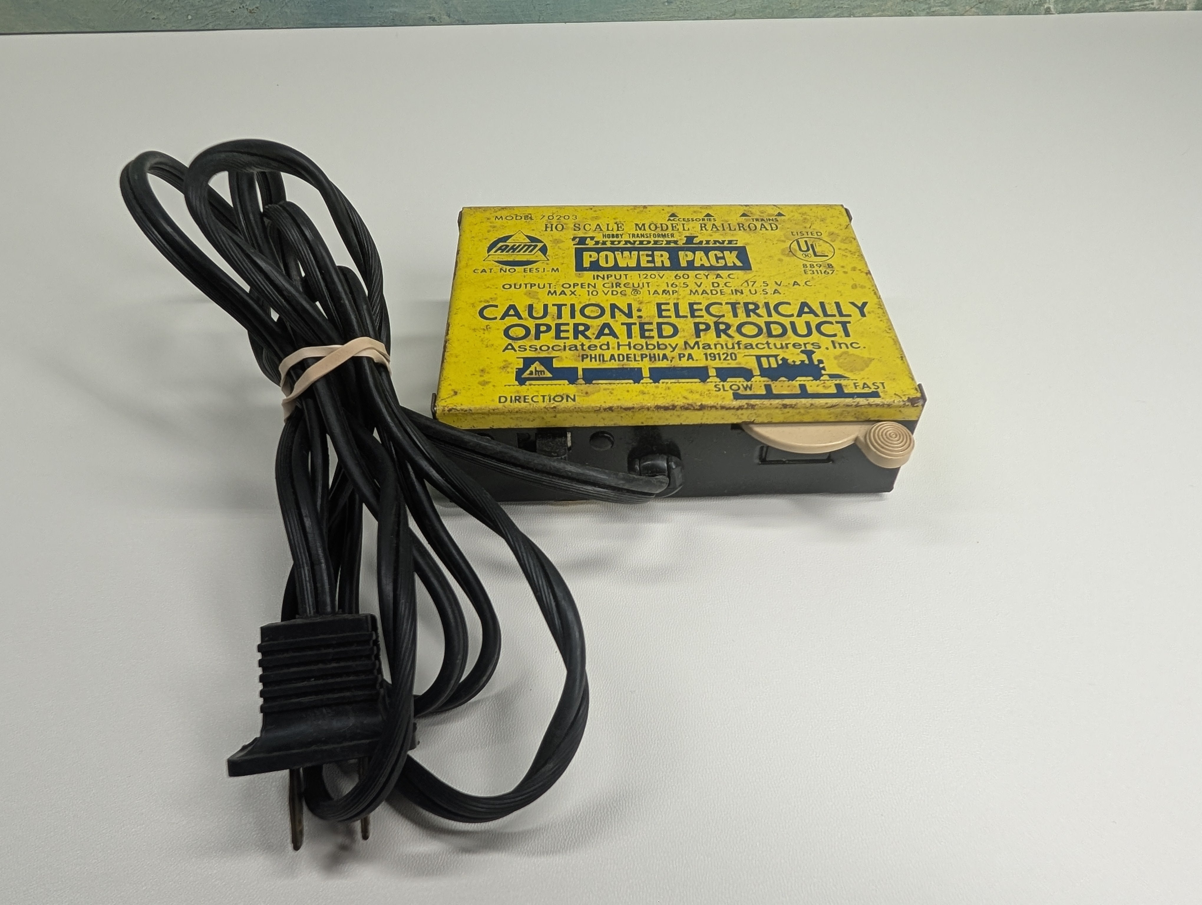 USED AHM MULTI Scale Hobby Track Transformer (HO & N) Tested