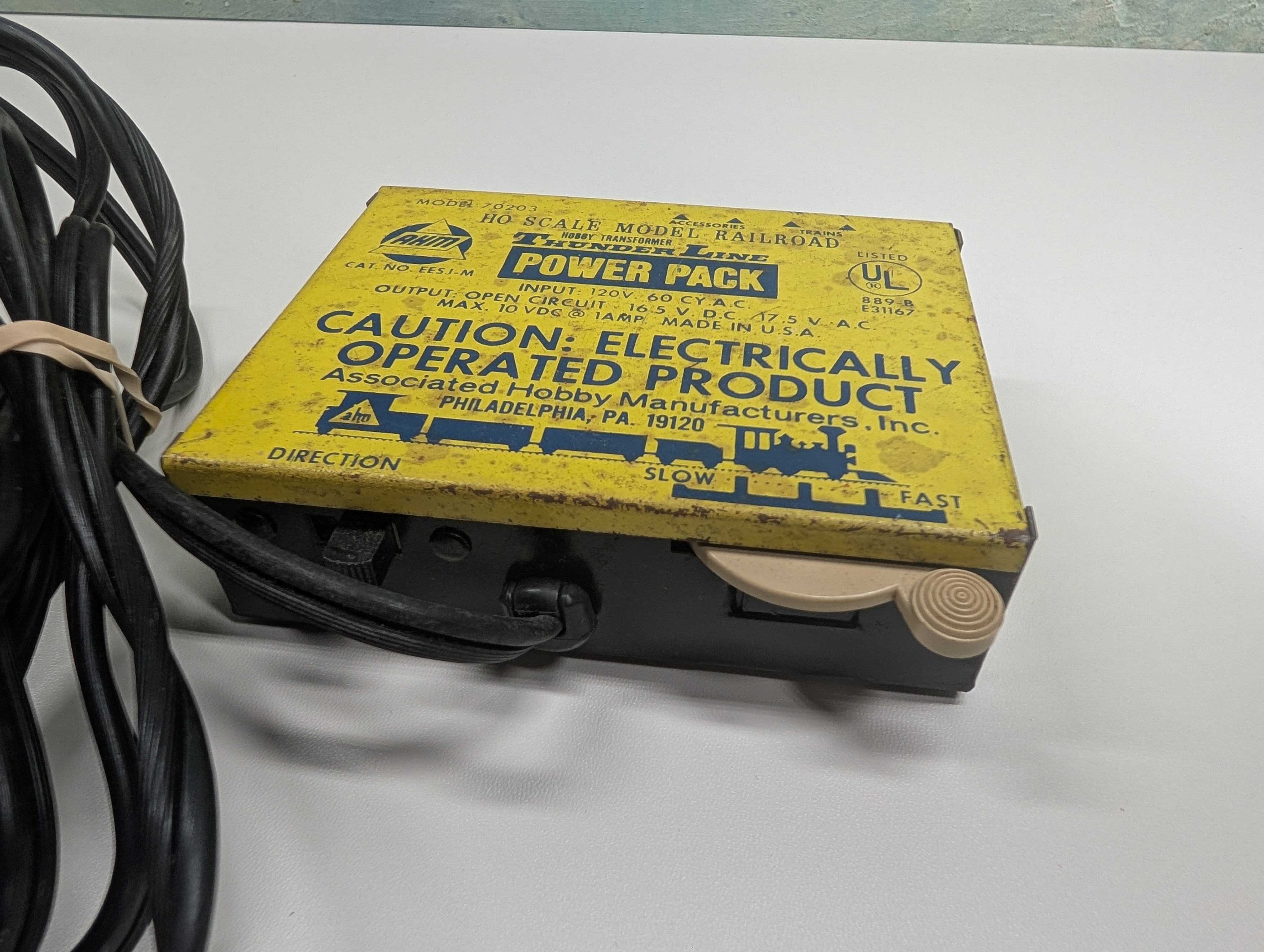 USED AHM MULTI Scale Hobby Track Transformer (HO & N) Tested
