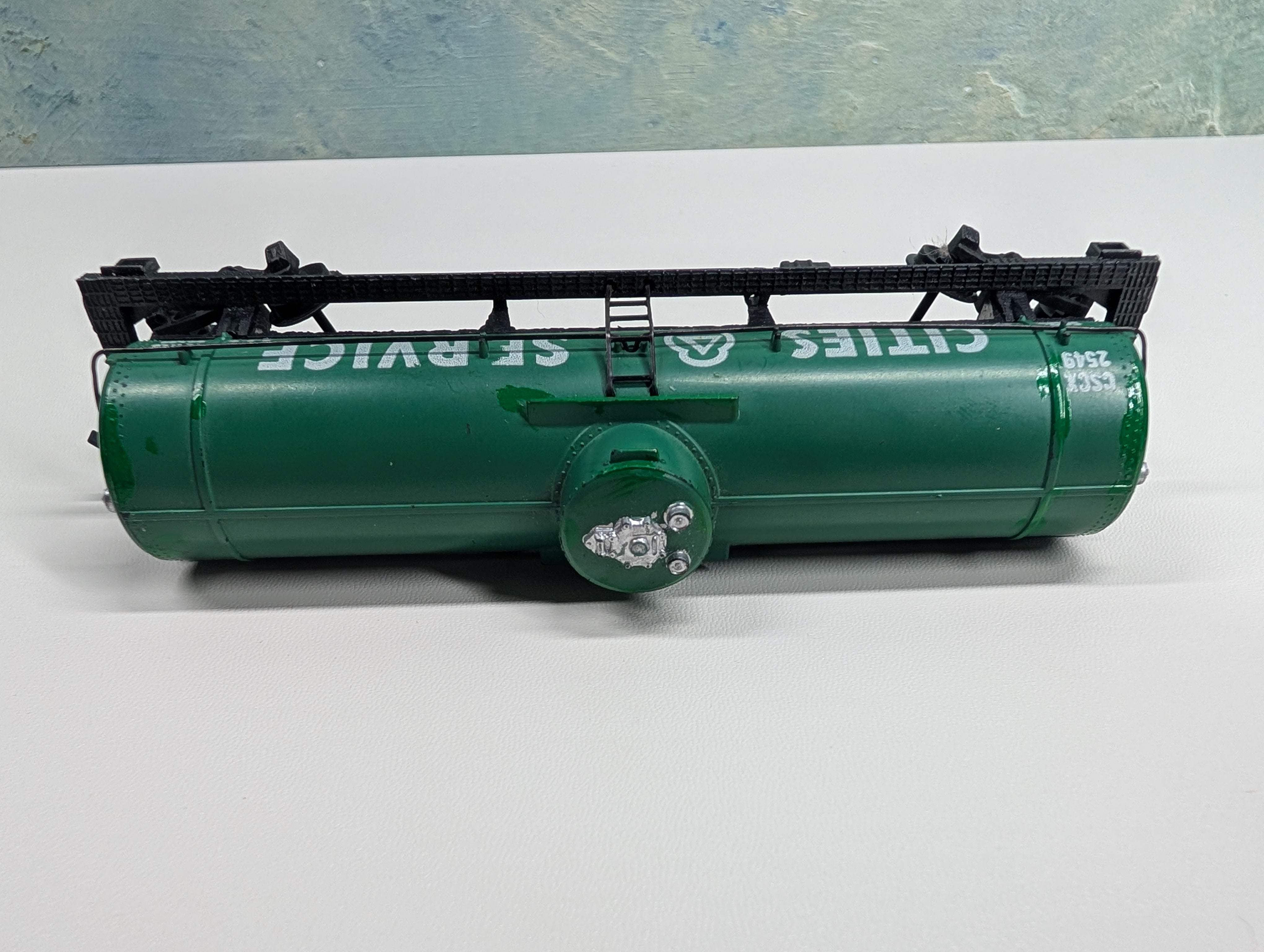 USED Mantua HO Scale Single Dome Tank Car Cities Service CSOX #2549