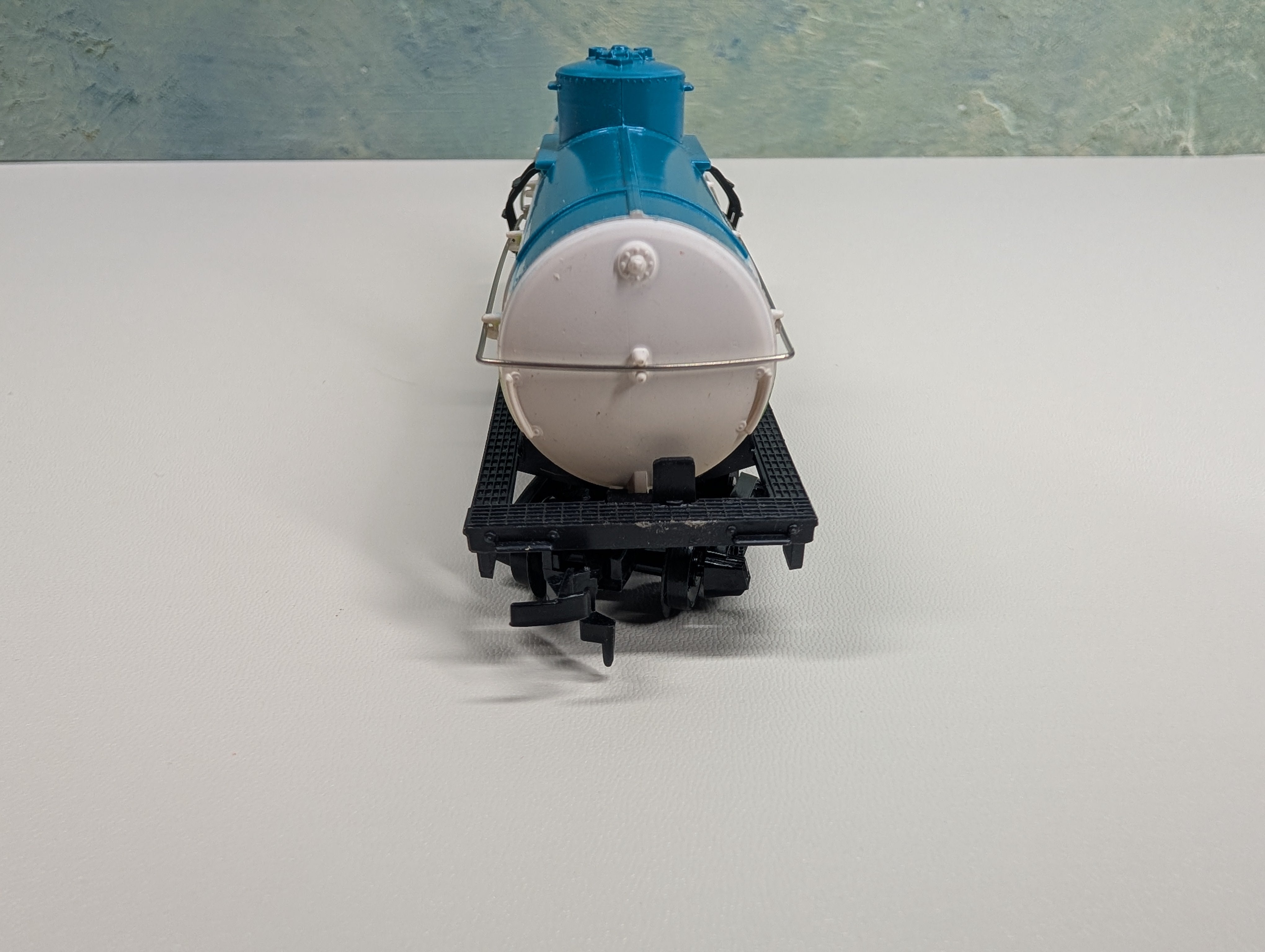 USED Tyco HO Scale Single Dome Tank Car Wesson GATX #9876