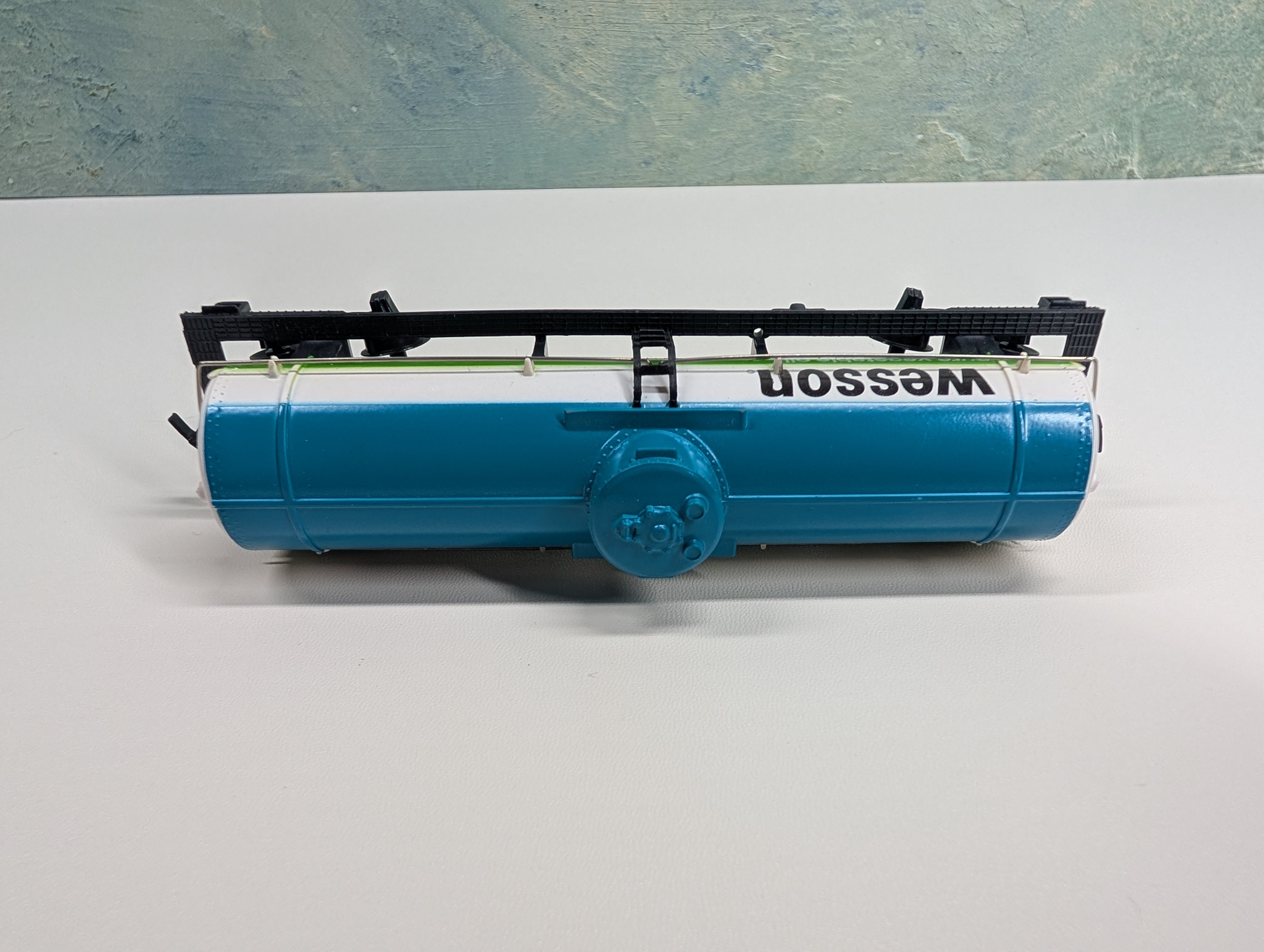 USED Tyco HO Scale Single Dome Tank Car Wesson GATX #9876
