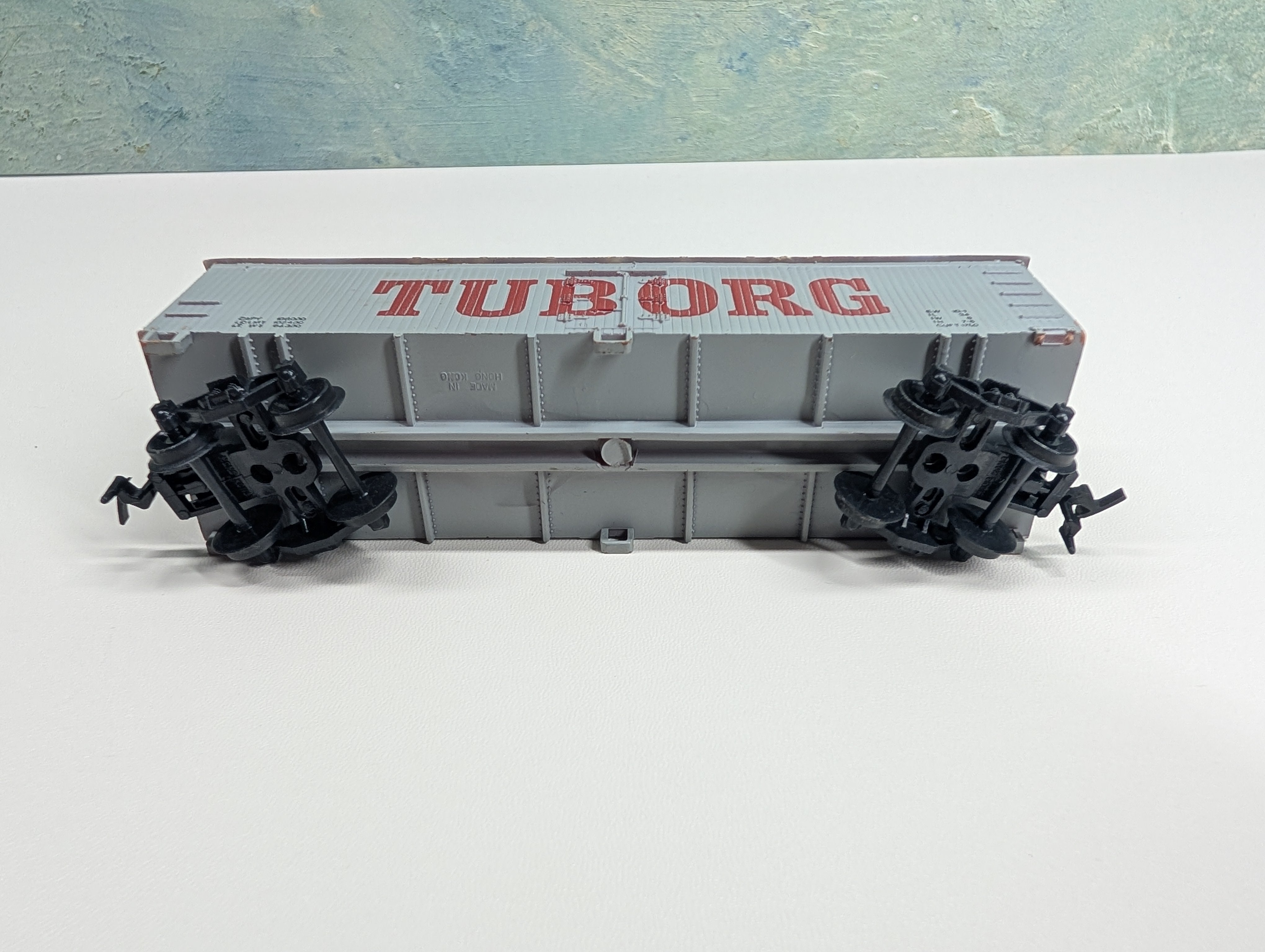 USED Life-Like HO Scale 38' Wooden Reefer Box Car Tuborg