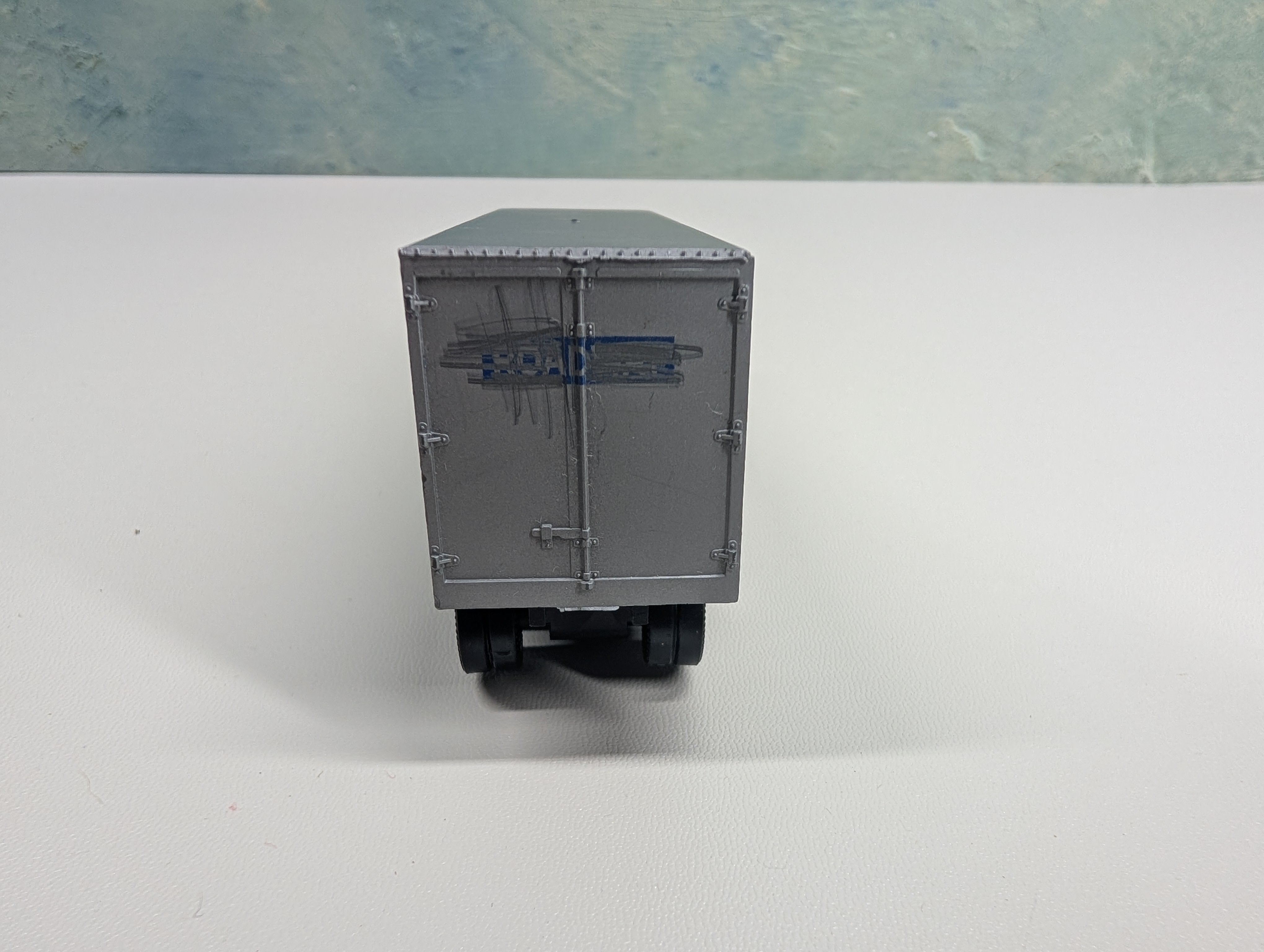 USED Walthers HO Scale 32' Trailer Roadway Custom Scratch Out