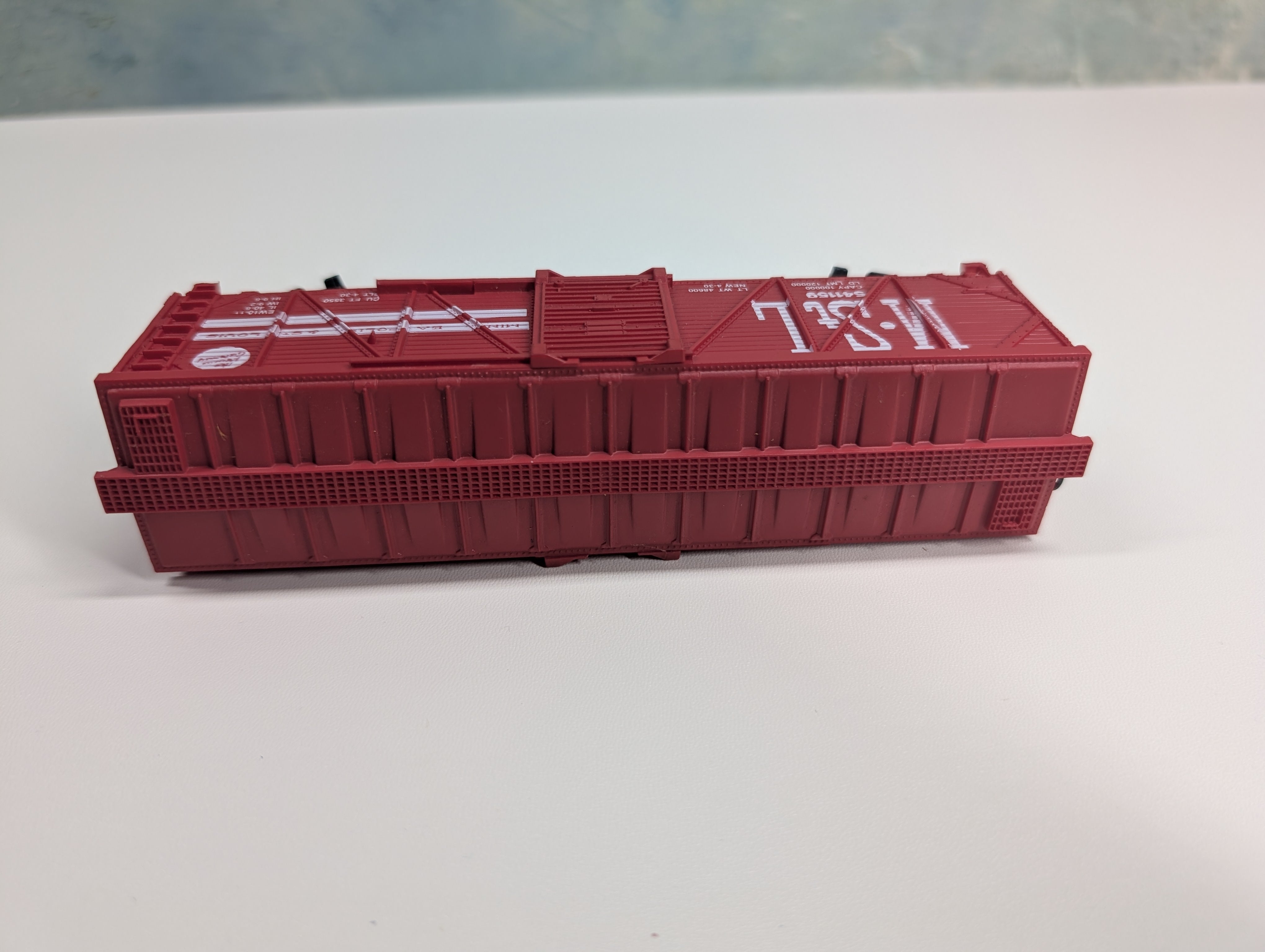 USED Life-Like HO Scale Wooden Box Car Minneapolis & St Louis MStL #541159