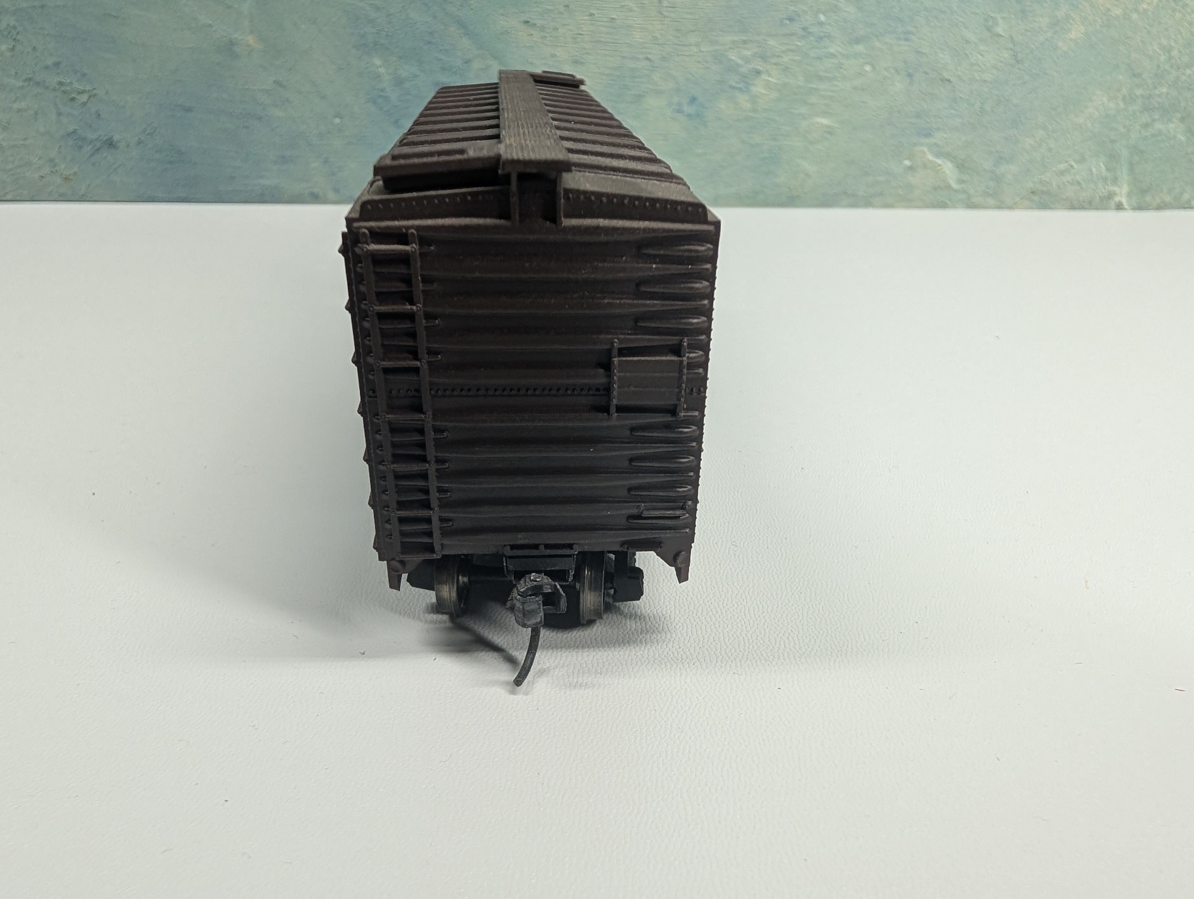 USED Athearn HO Scale 40' Box Car Seaboard #19260 Silver Meteor, Weathered