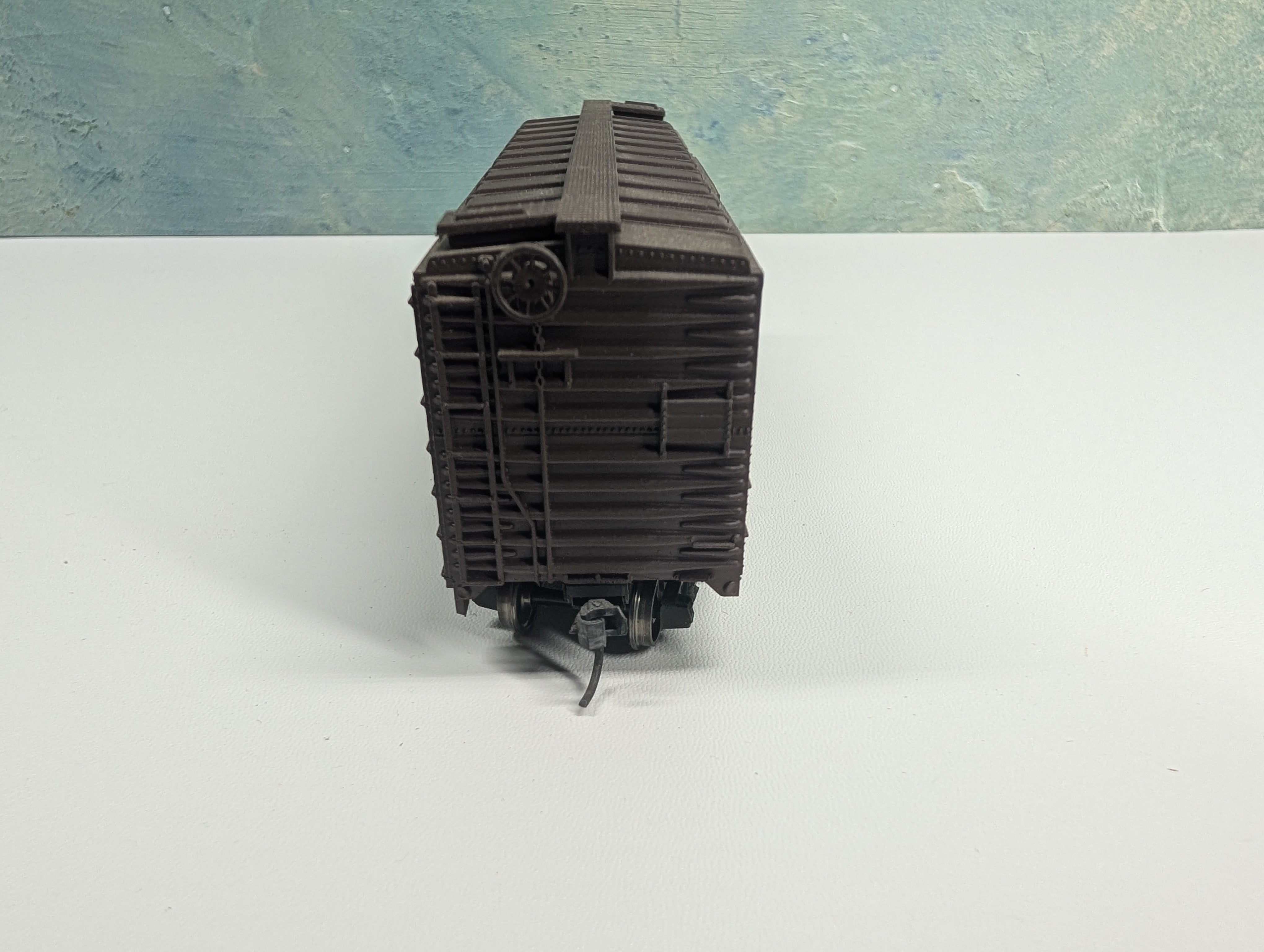 USED Athearn HO Scale 40' Box Car Seaboard #19260 Silver Meteor, Weathered