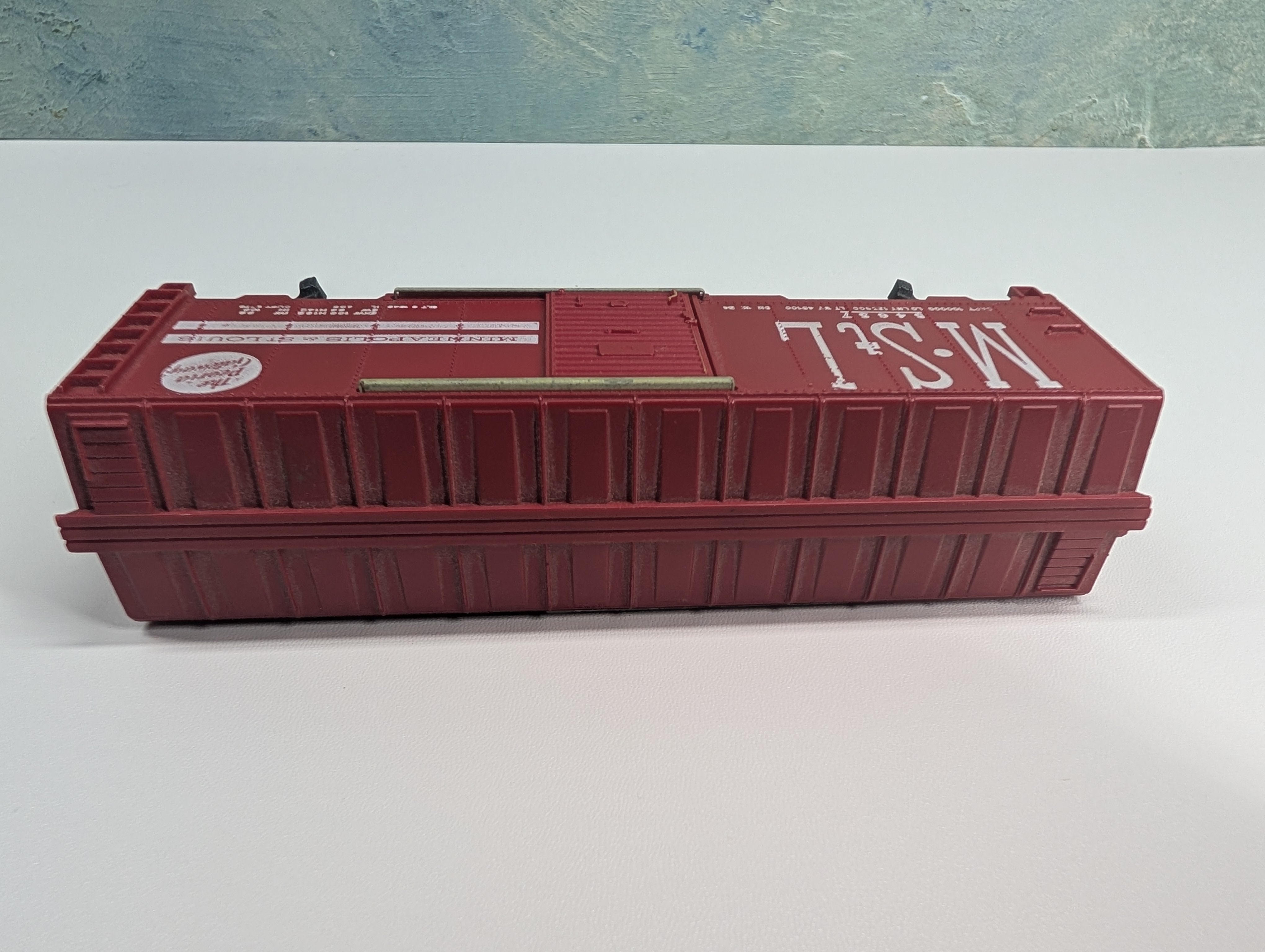 USED Mantua HO Scale 40' Box Car Minneapolis and St. Louis MStL #54657