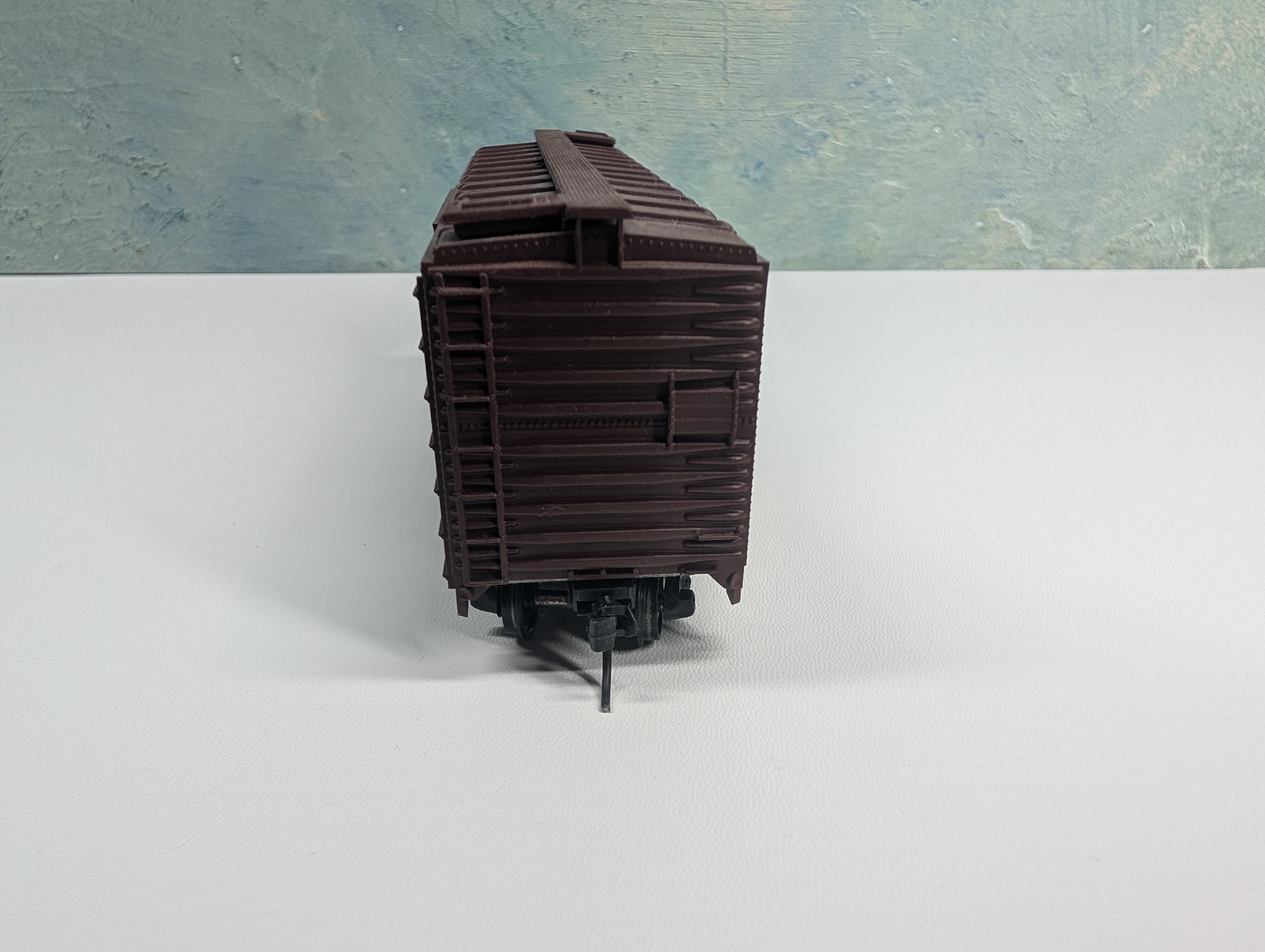 USED Athearn HO Scale 40' Box Car, Bev-Bel Custom Conrail CR #157908