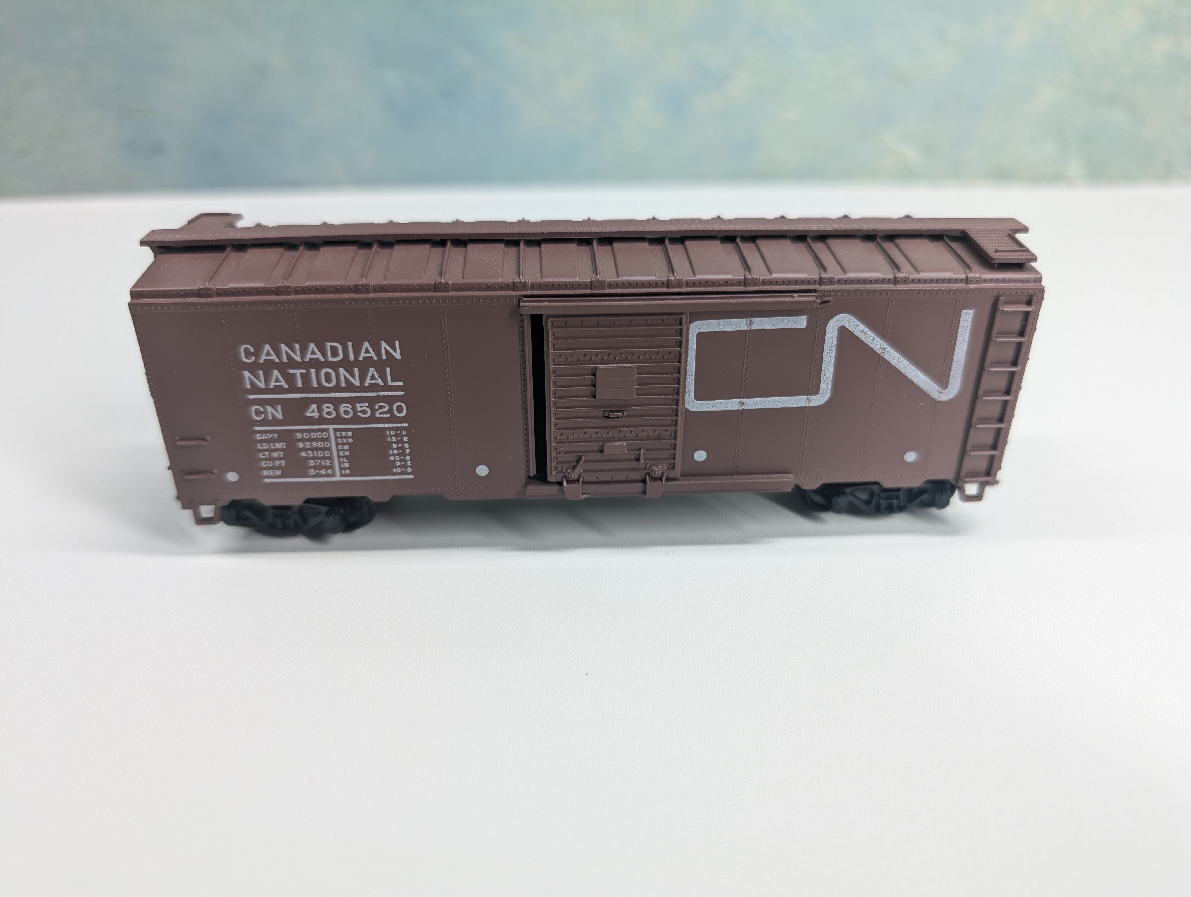 USED Athearn 1209 HO Scale 40' Box Car Canadian National CN #486520