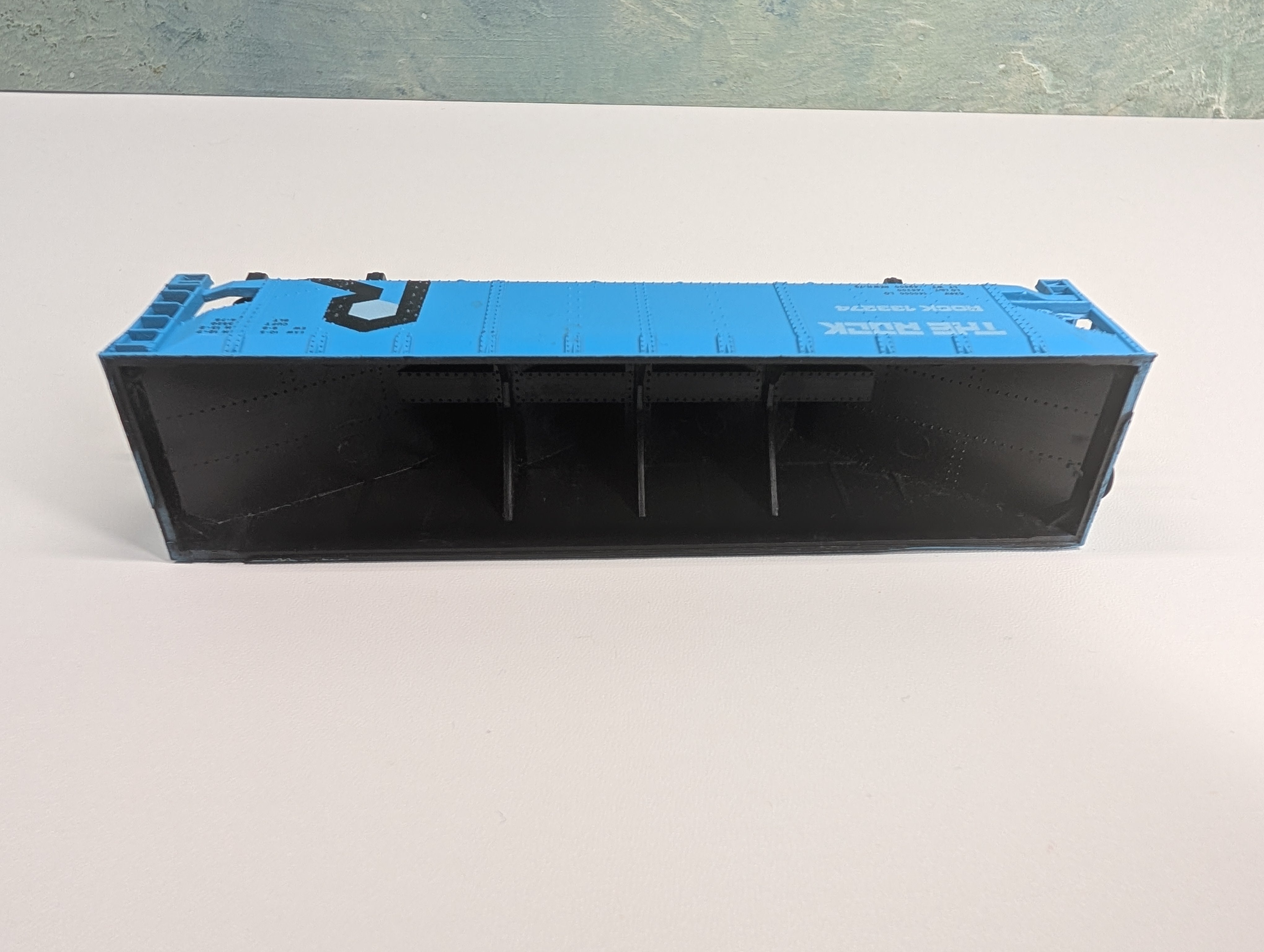 USED Bachmann HO Scale Open Hopper Rock #133274