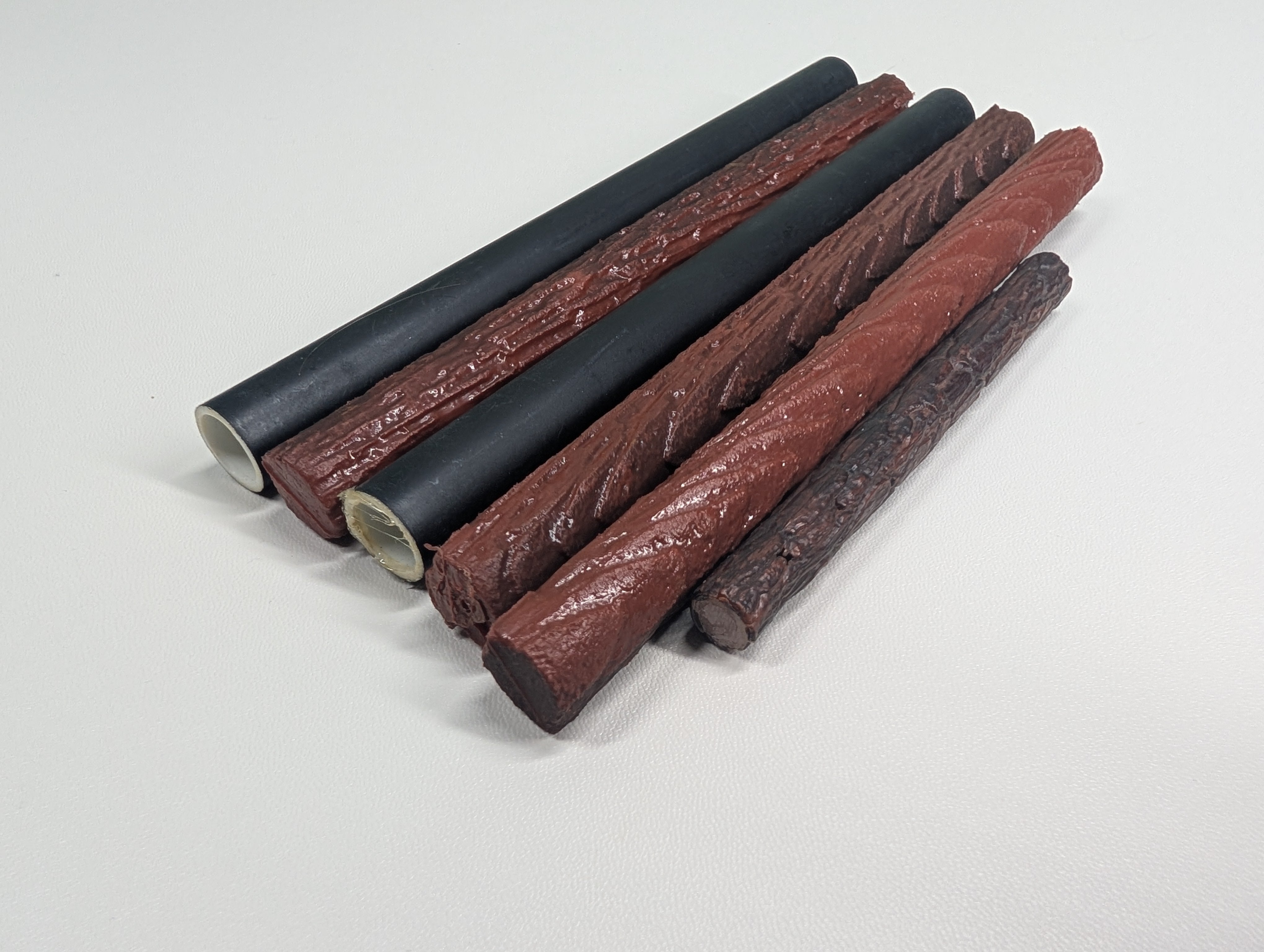 USED HO Scale Various Log & Pipe Loads (6 pcs)
