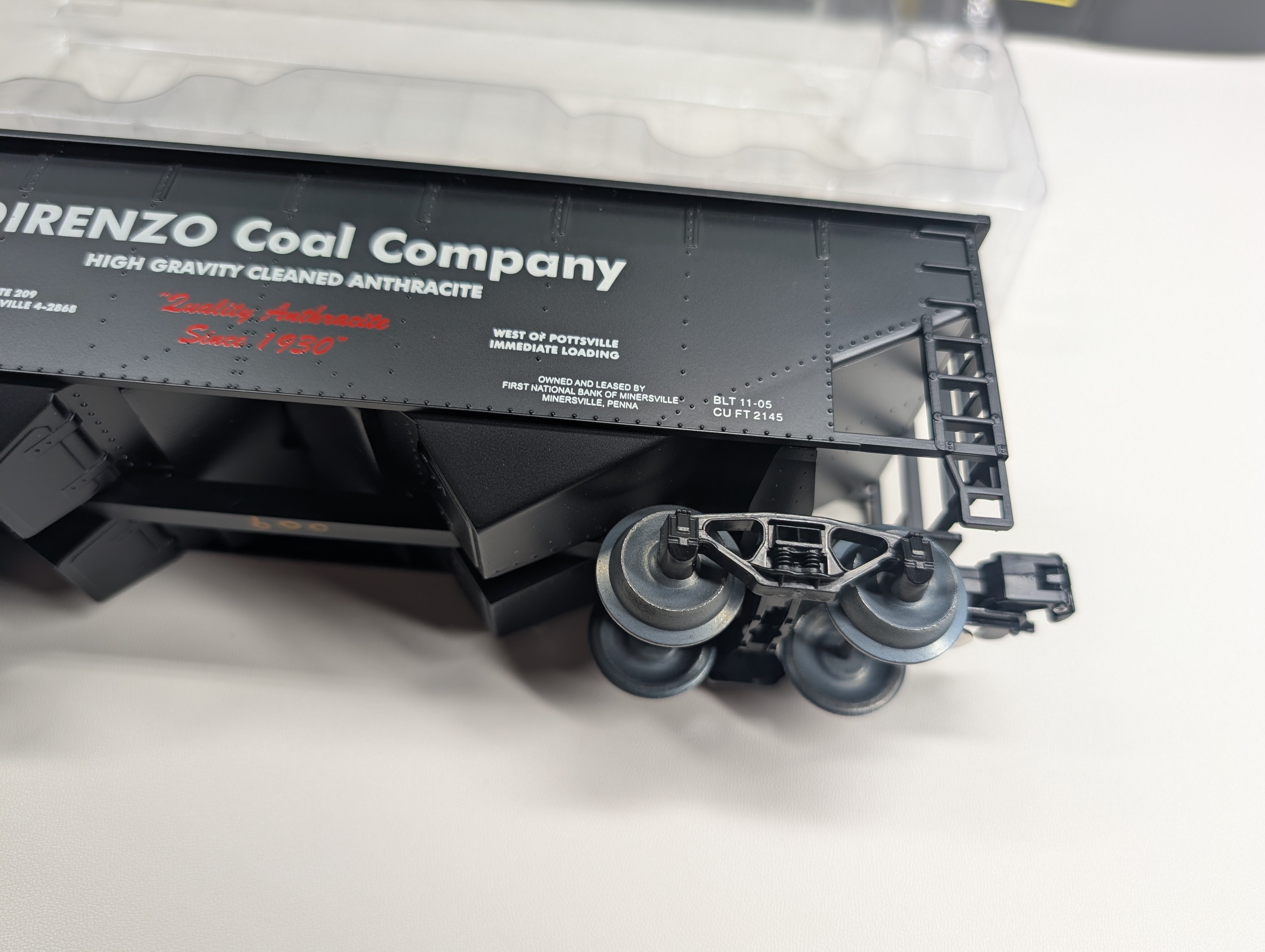 USED Weaver O 2 Bay Offset Coal Hopper Direnzo Coal RDG #2006 Minersville