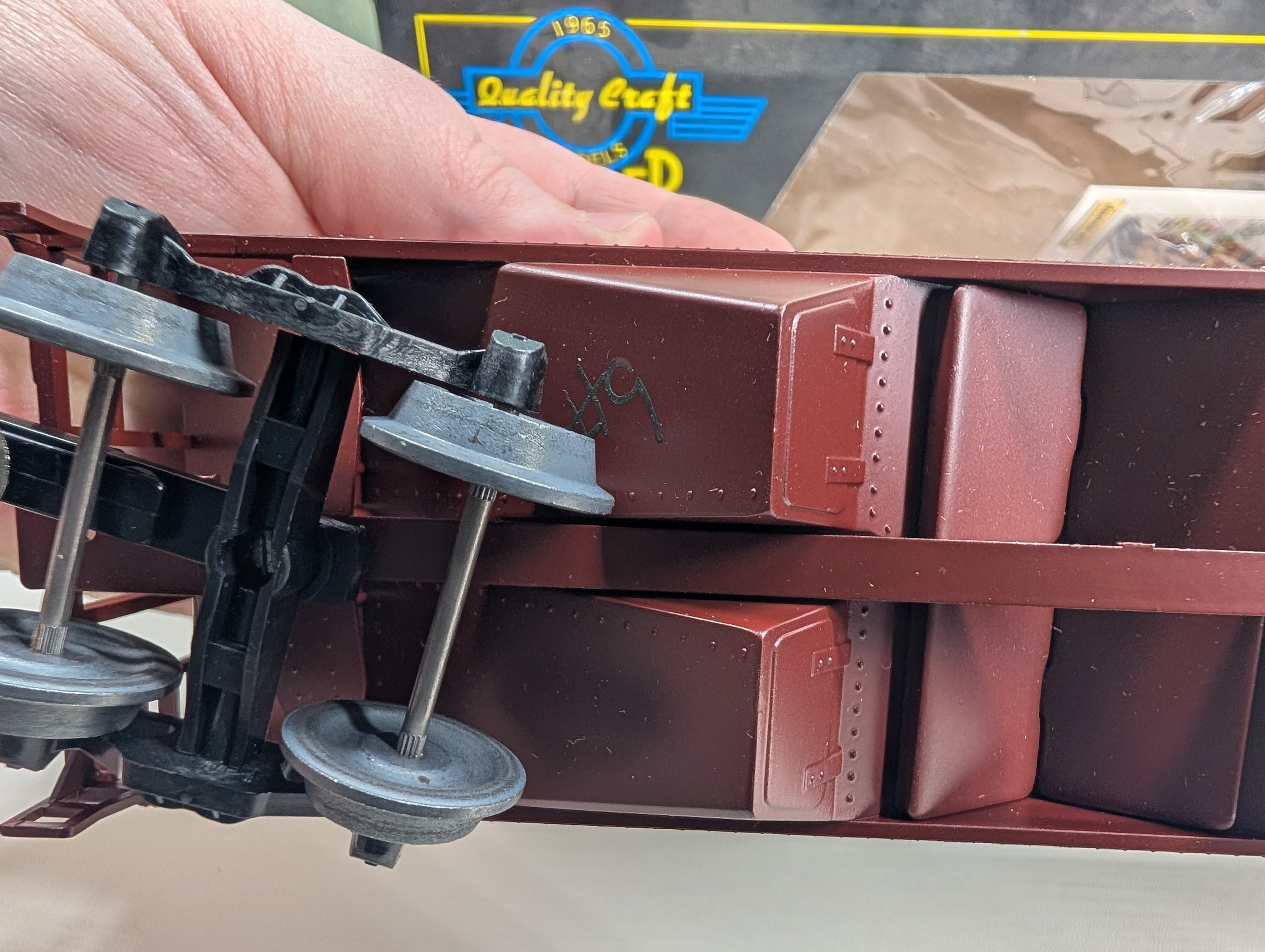 USED Weaver O 2 Bay Offset Hopper Lytle Coal Company PRR #2003 Minersville Lions Club