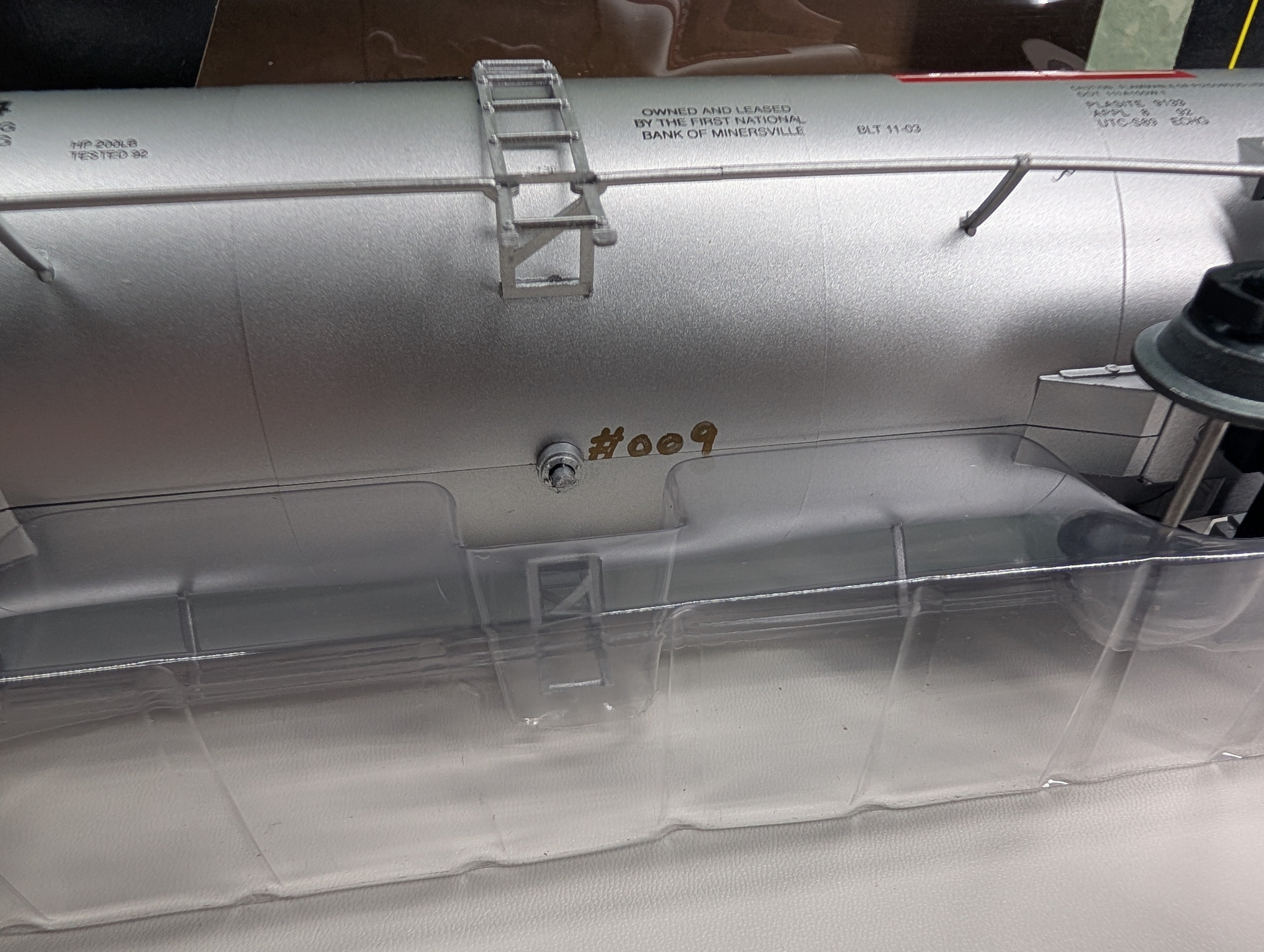 USED Weaver O 40' Tank Car Atlantic Oil RDG #2004 RE Reedy & Sons