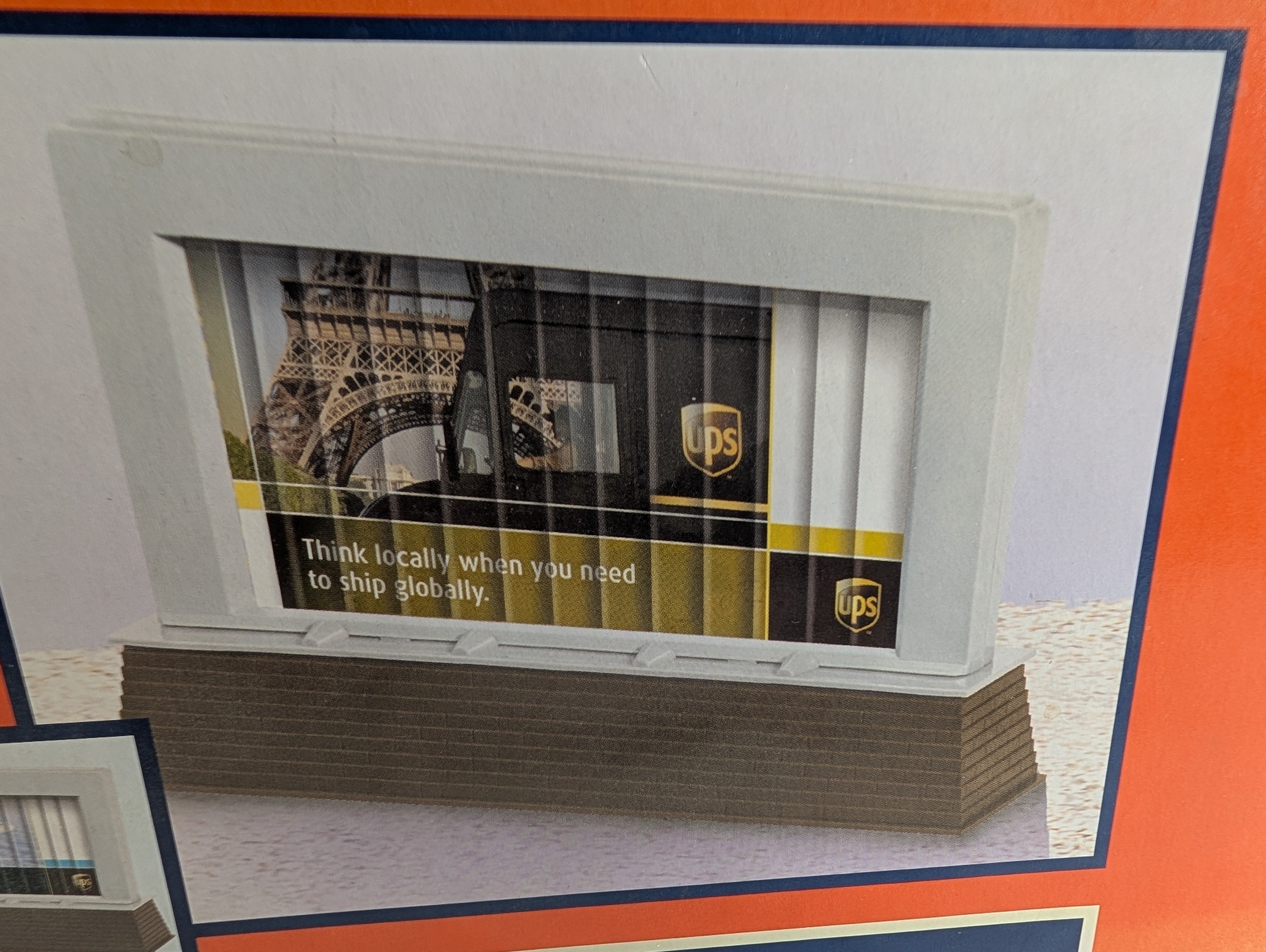 Lionel 6-34193 O UPS Animated Billboard