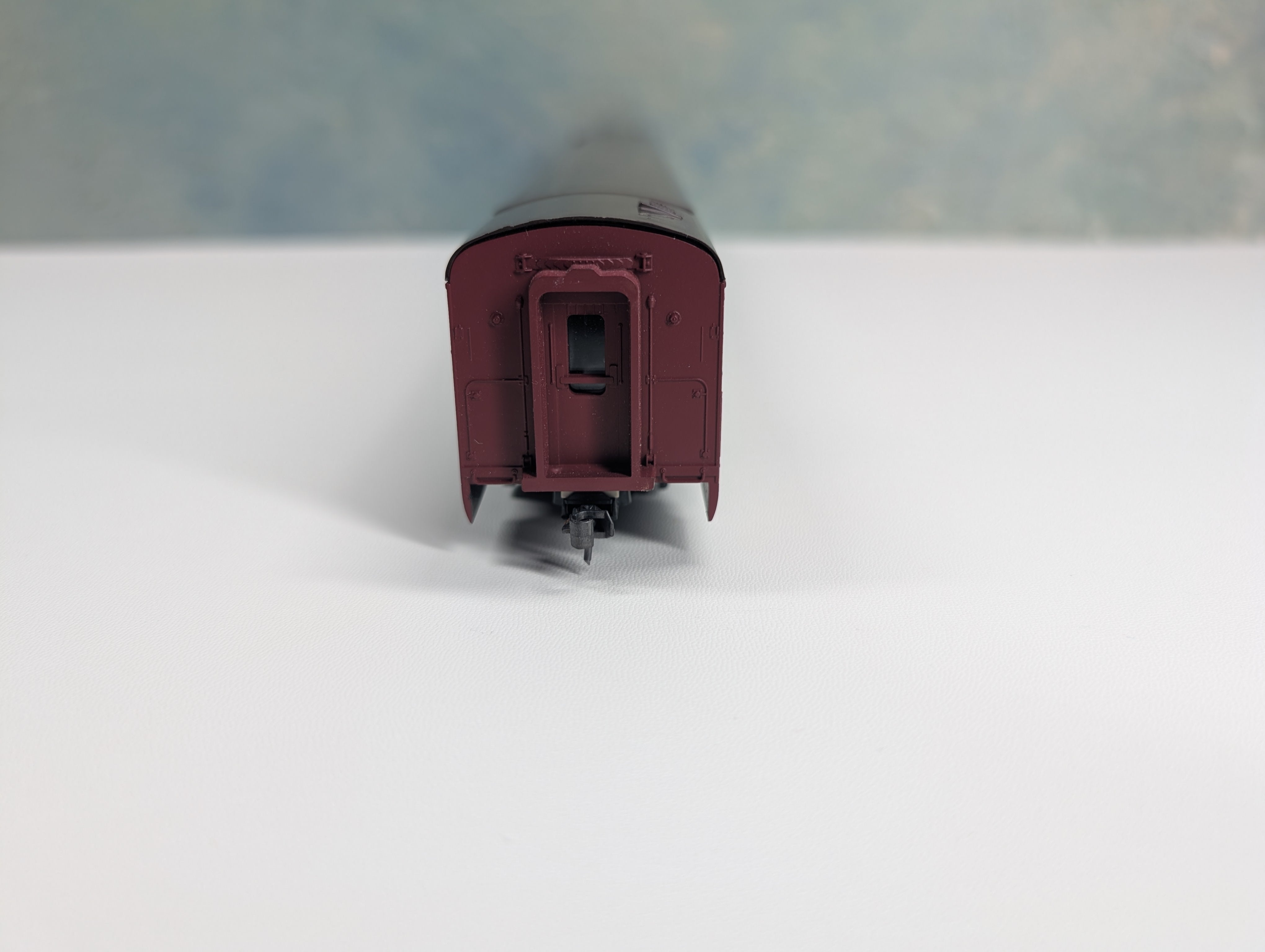 USED Rivarossi HO Scale Smooth Side Passenger Car Norfolk & Western Franklin County